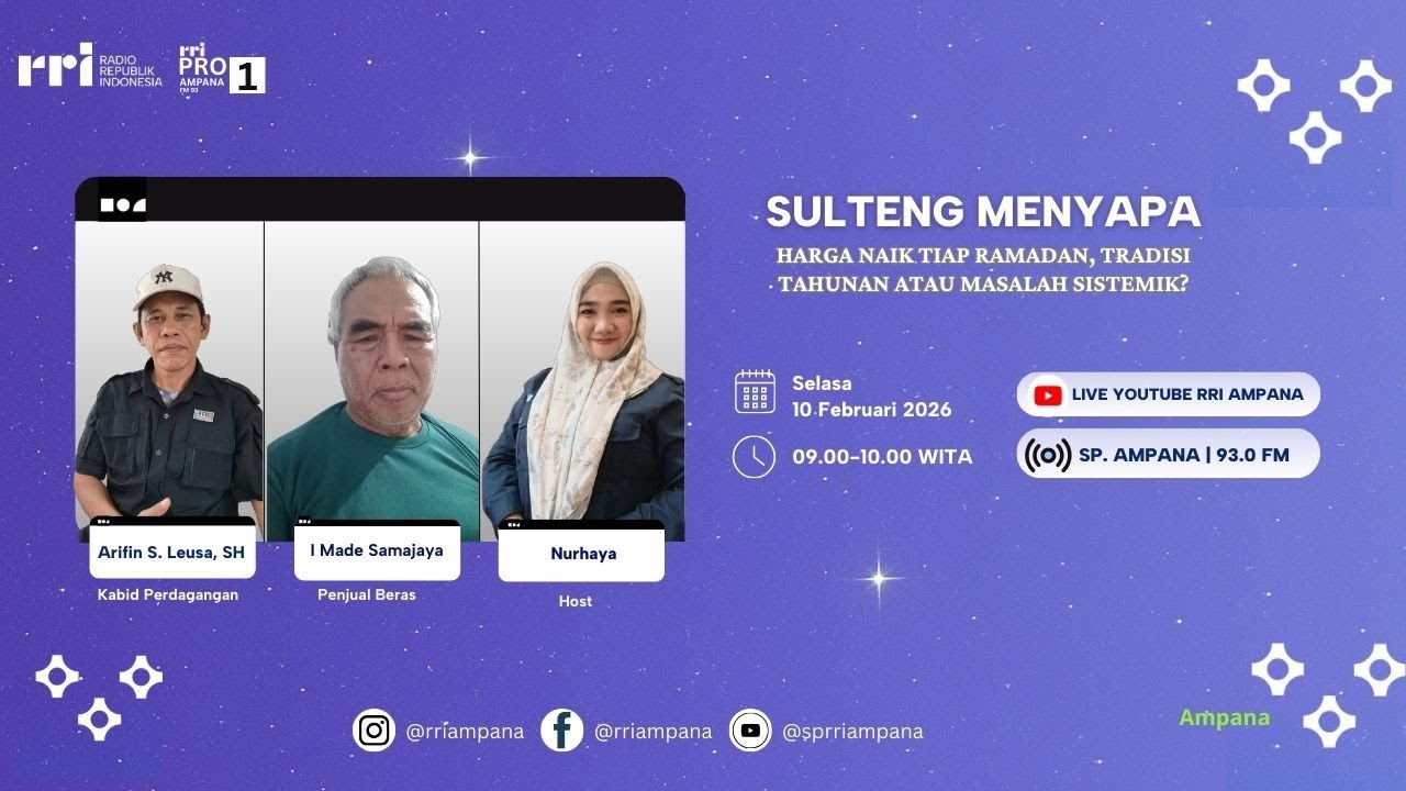SULTENG MENYAPA 