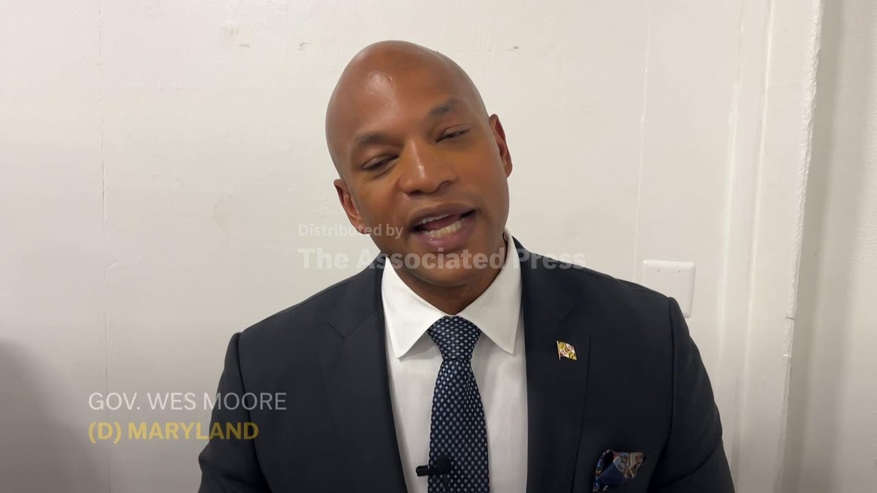 Maryland Gov. Wes Moore says he's not running for president, but he has advice for Democrats