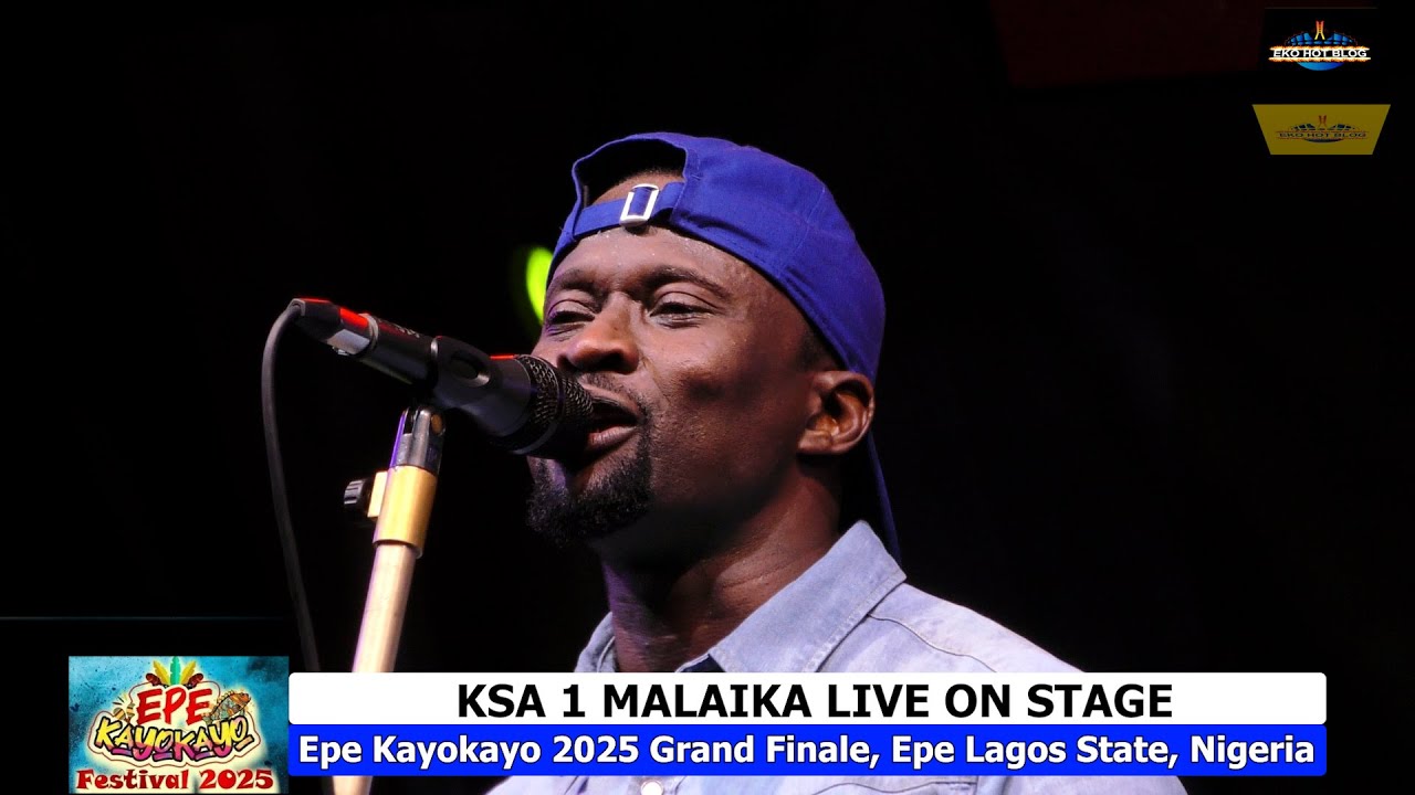 KSA 1 Malaika Live On Stage at Epe Kayokayo 2025 Grand Finale