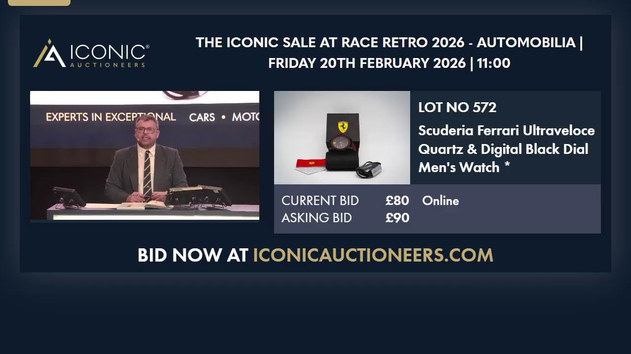 The Iconic Sale at Race Retro 2026 - Day 1