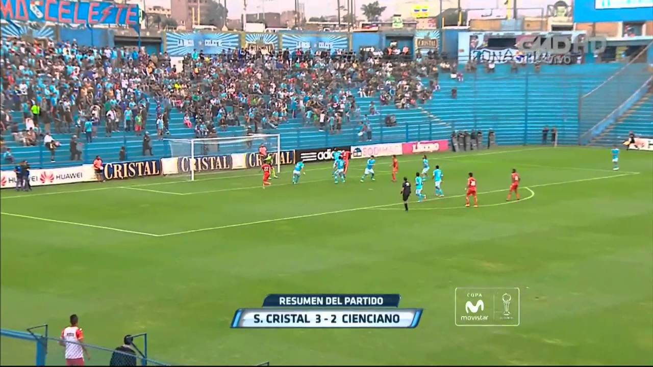 Sporting Cristal 3 - 2 Cienciano | Fecha 6 Torneo Apertura Copa Movistar 2015