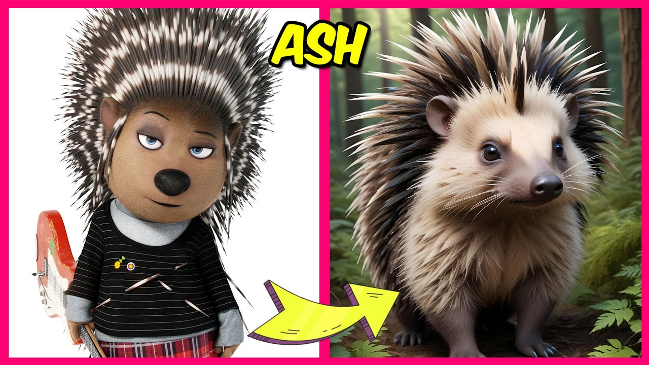 How Sing 1 & Sing 2 Characters Looks In Real Life + Guess the Voice Quiz + Their Favorite Things!