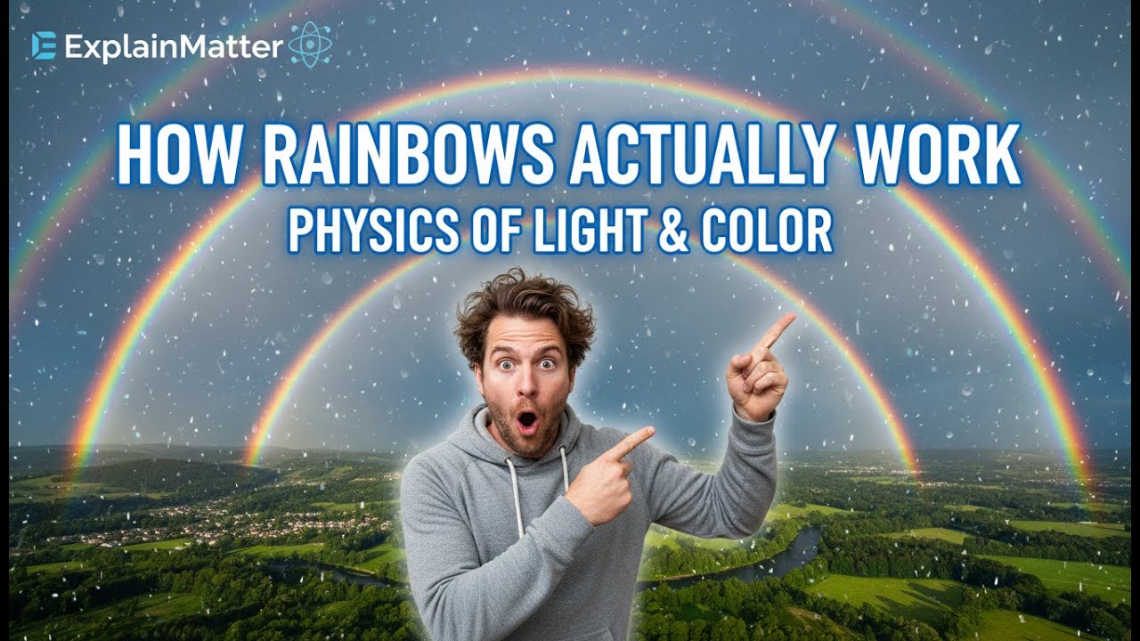 Do you know how rainbows actually workl? Physics of Light & Color