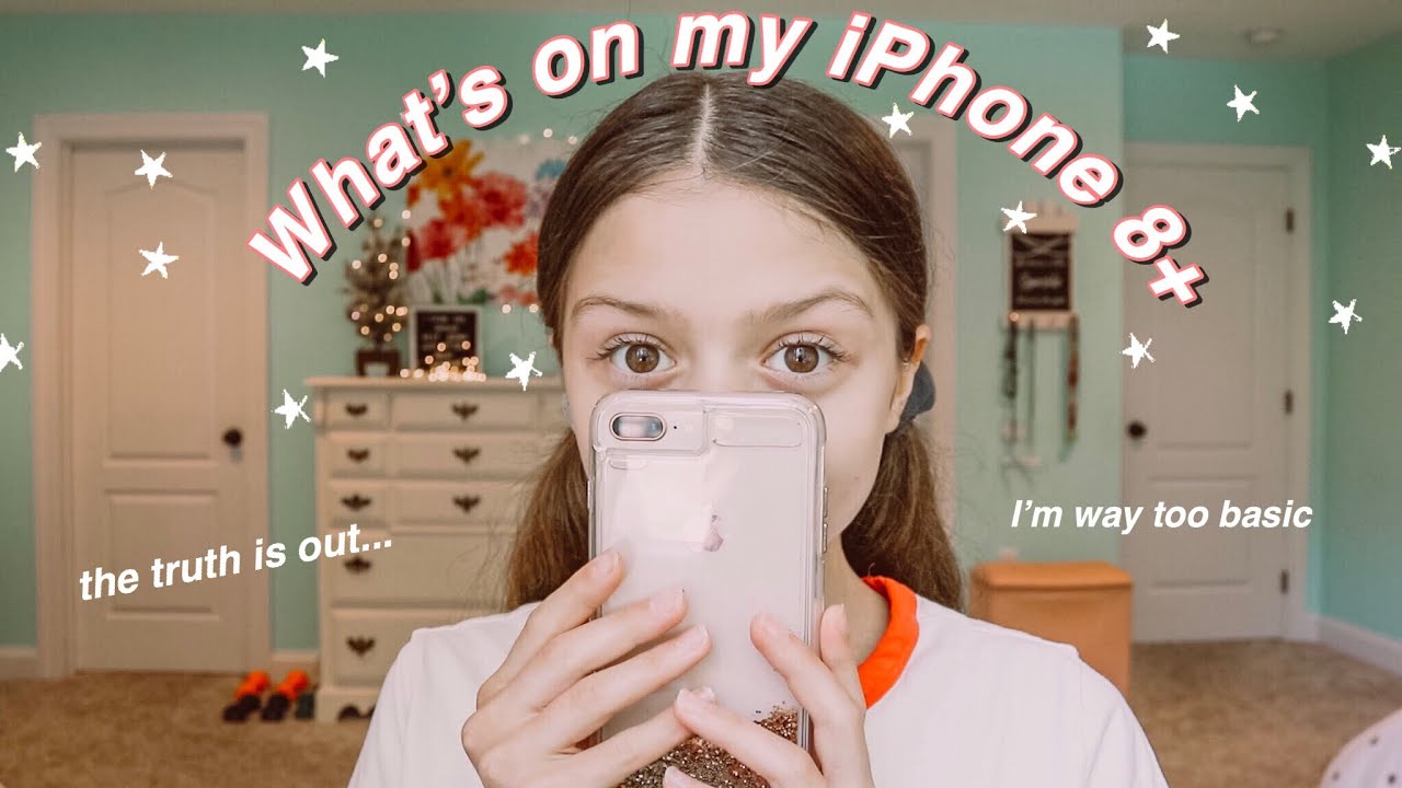 What's on my iPhone 8+ 2019