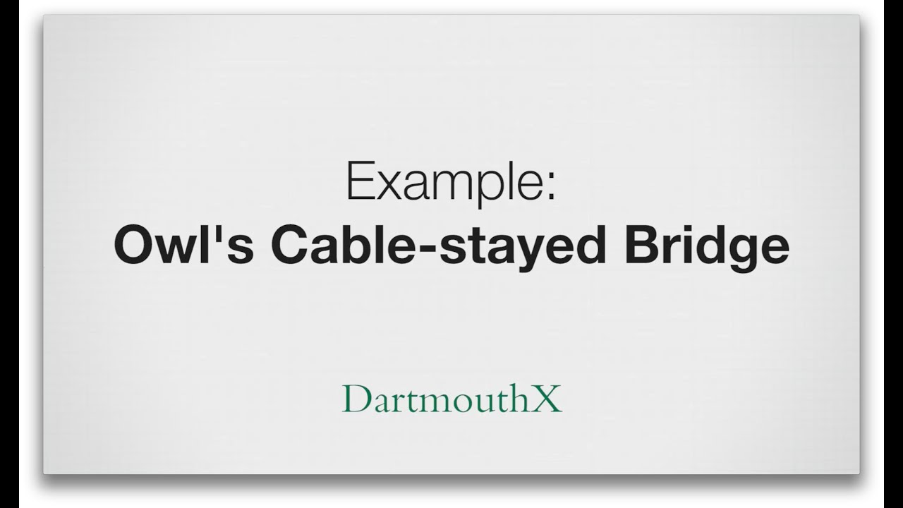Calculating how much load a cable stayed bridge can hold