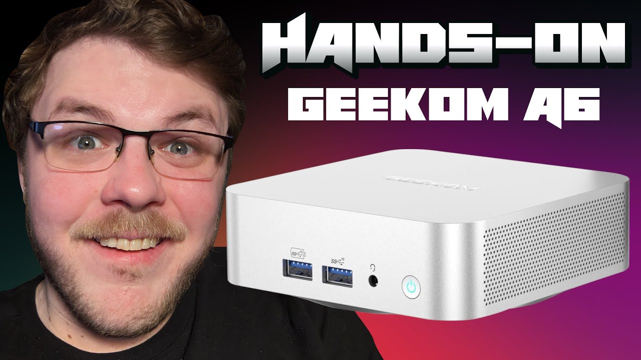 Знакомство с Geekom A6: у него есть скрытые возможности расширения!