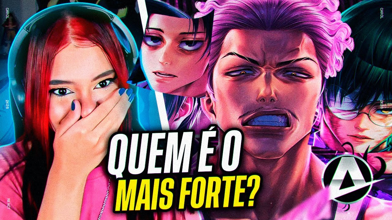 React Cah | ♪ Nova Geração (Maki, Hakari e Yuta) | AniRap