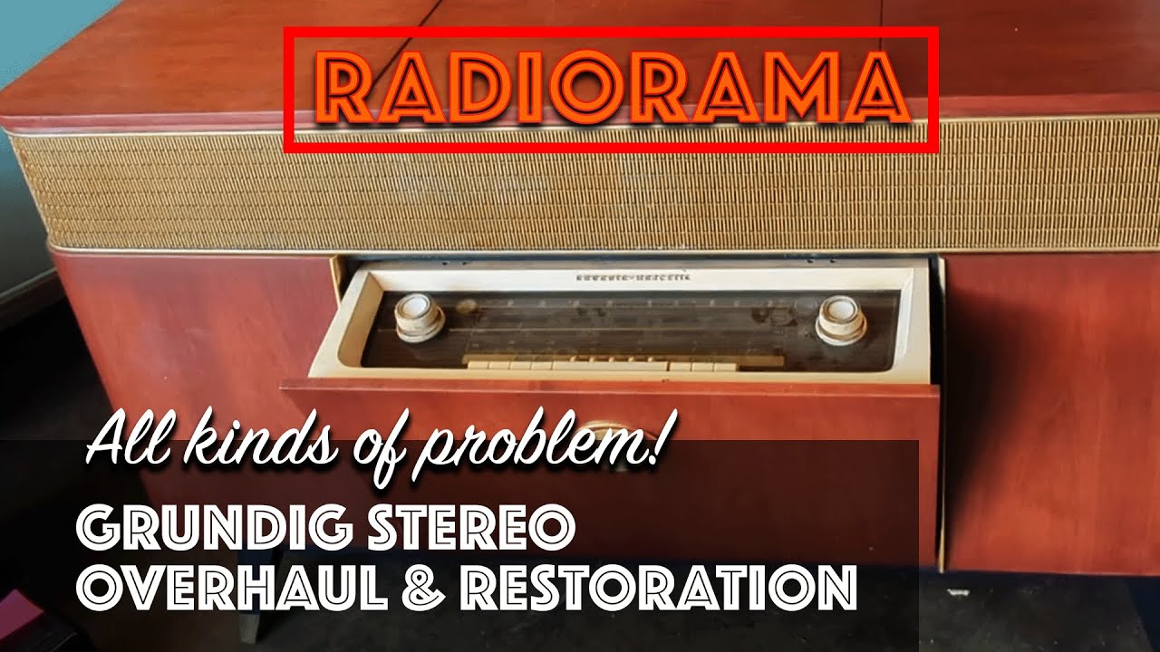 A problematic Grundig: Electrical overhaul