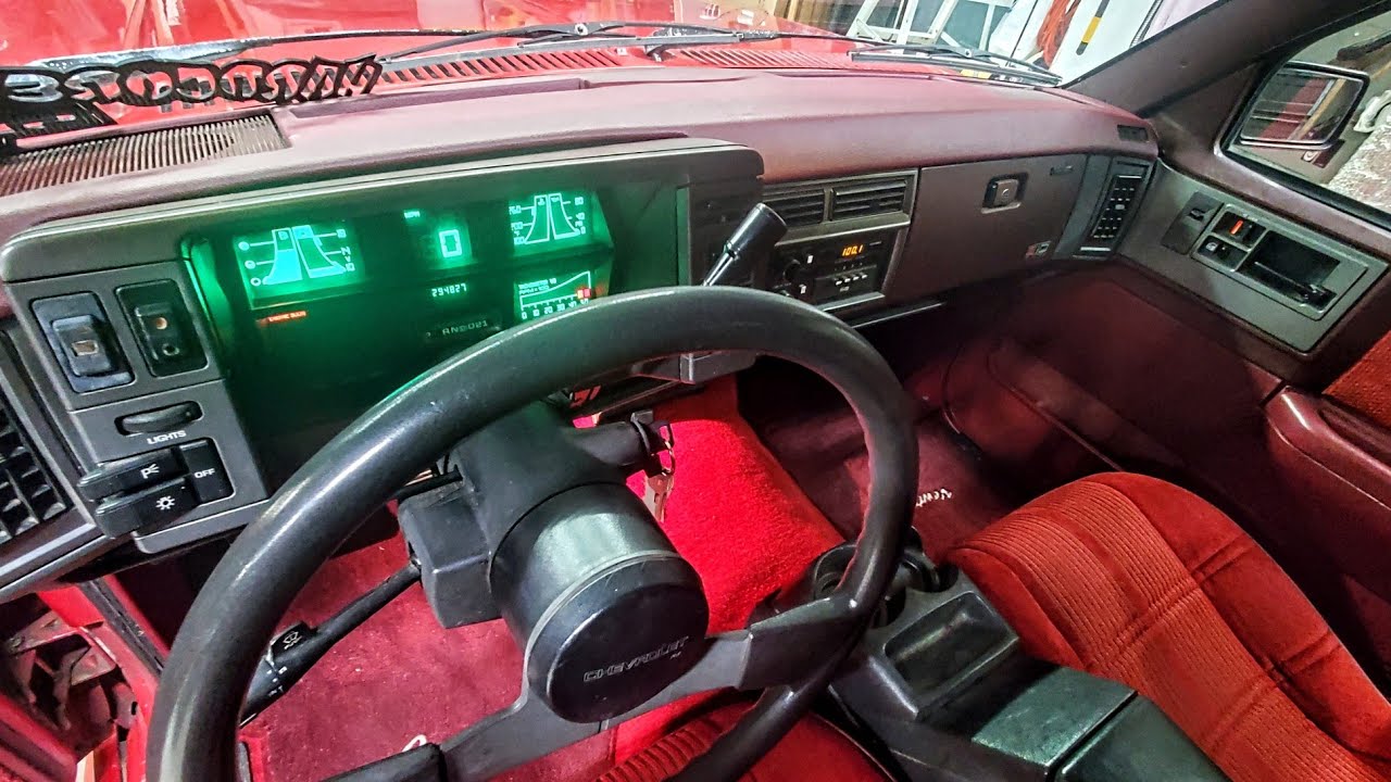 HOW TO: Digital Dash Swap, 1989 Chevy S10 Cameo Squarebody Part 1