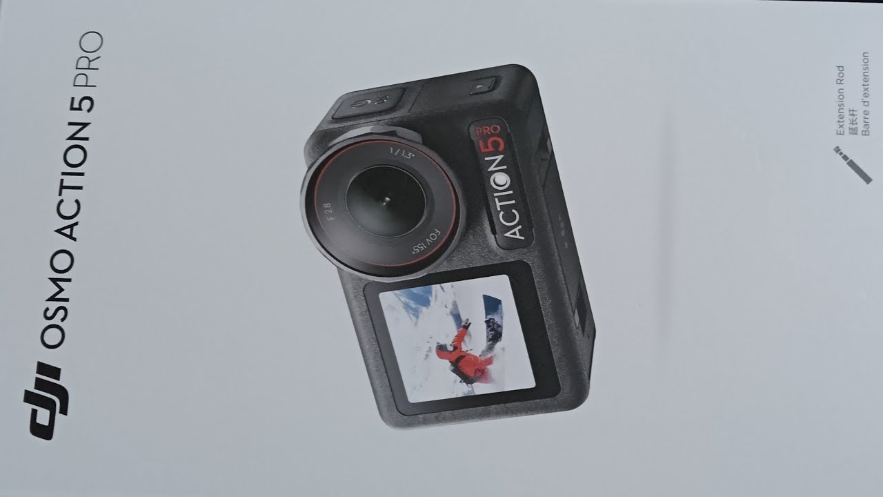 📌 Распаковка DJI Osmo Action 5 PRO в 4K
