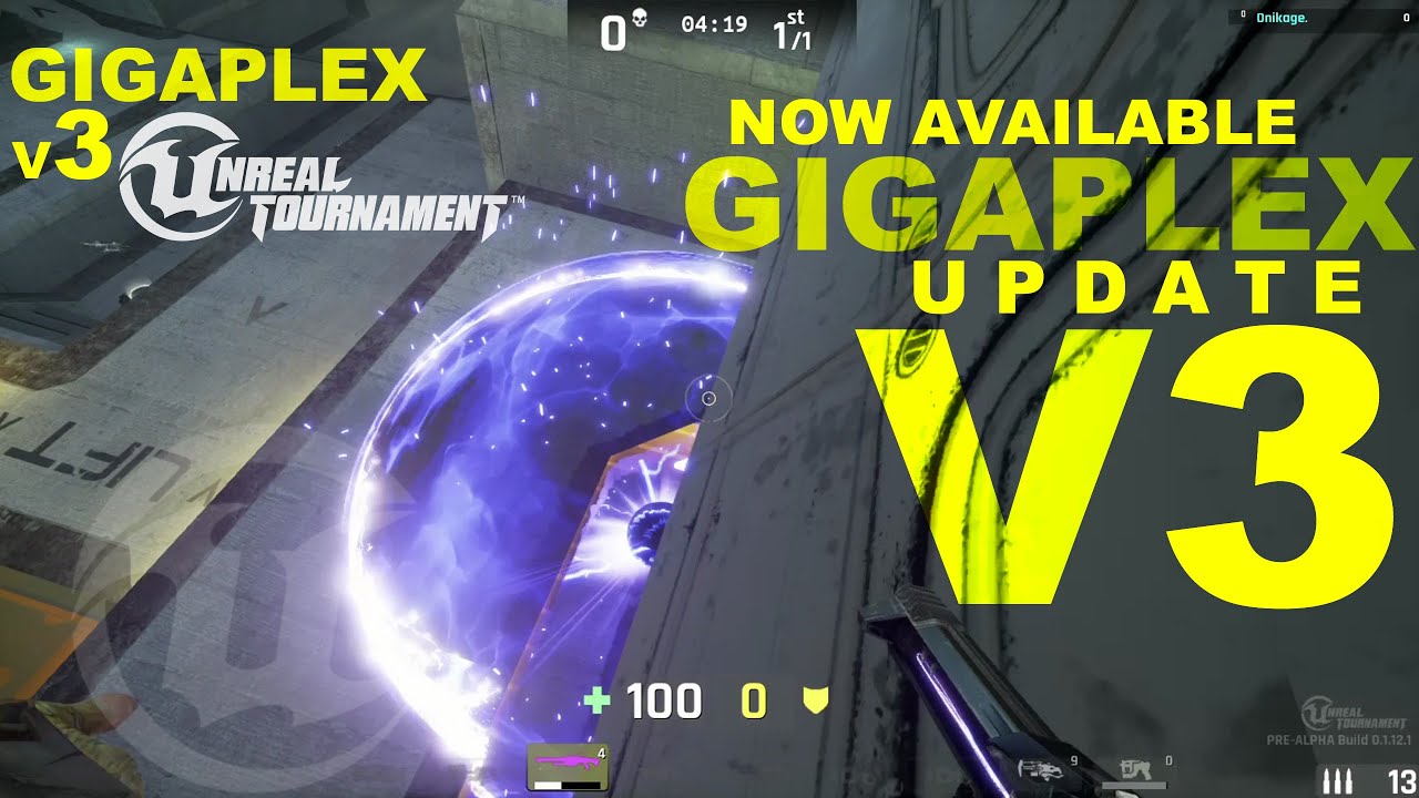 DM Gigaplex UT4 | V3 UPDATE | Demo | Unreal Tournament 4 | 2025