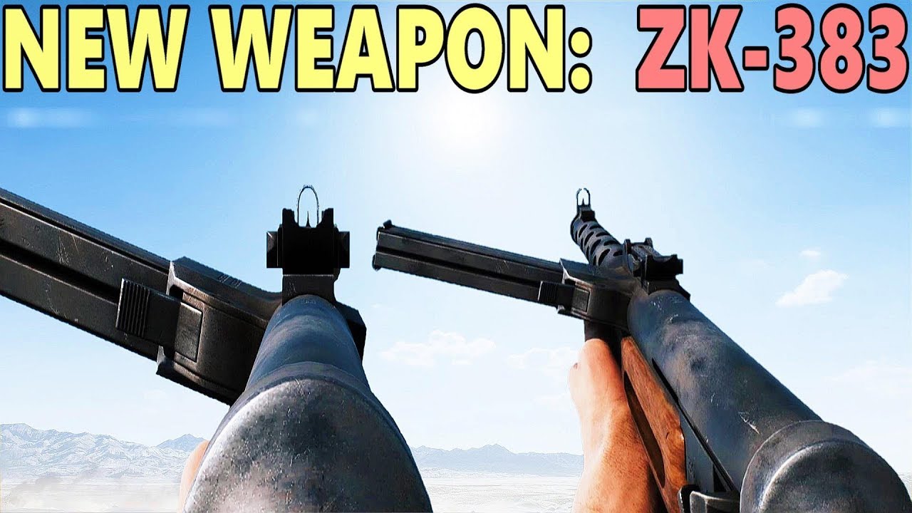 Battlefield V - ZK 383 SMG - New Weapon - Tides Of War