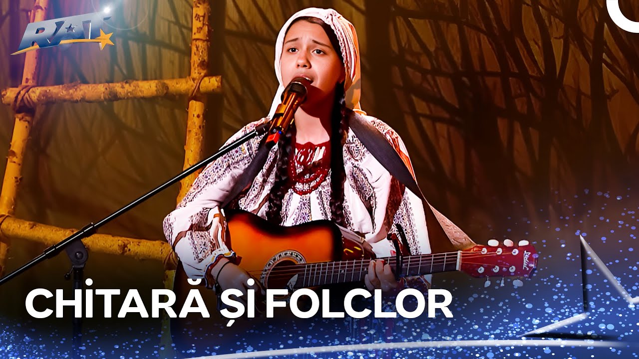 Folclor, Chitară Şi O Voce De Excepție! | Romanii au Talent