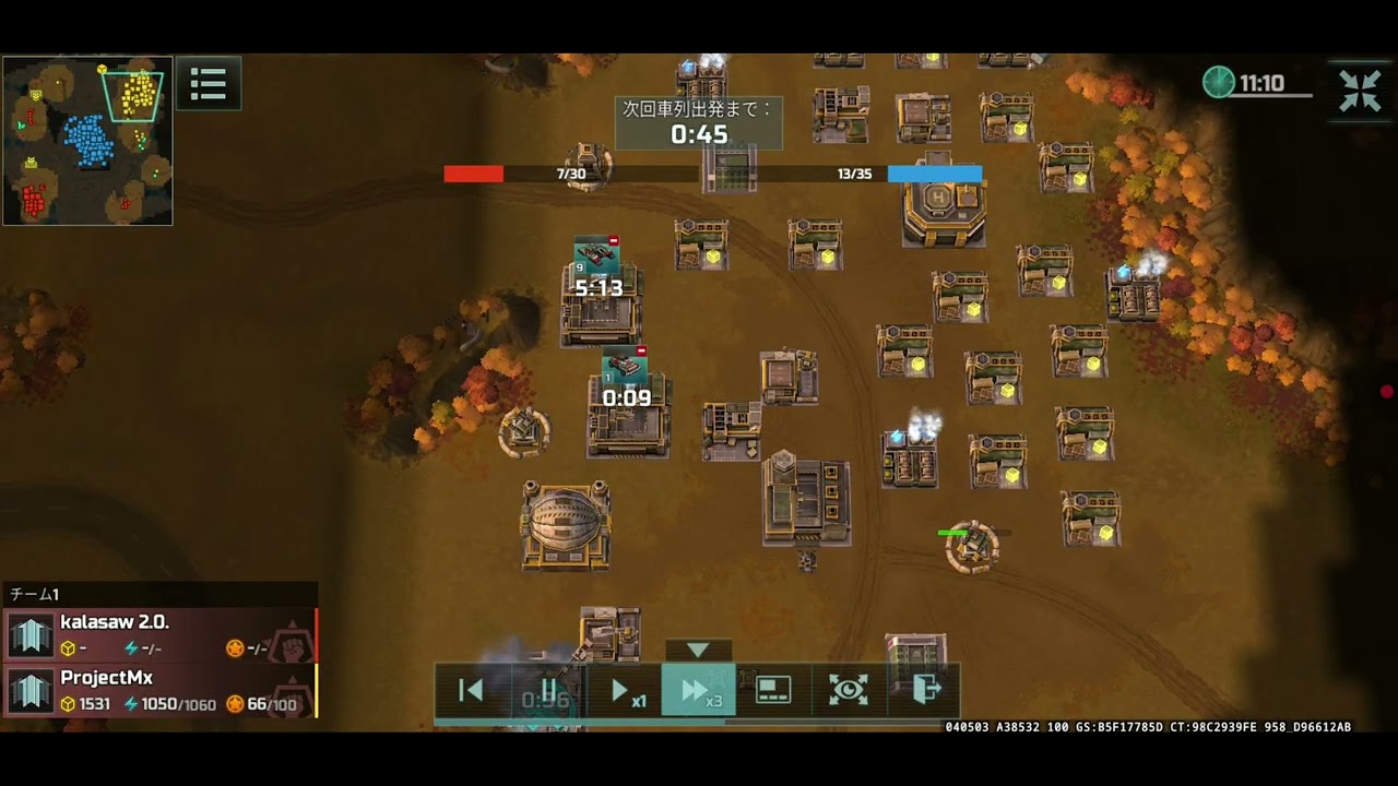 AOW3 AI PM 初ウラナム戦線、中央の敵基地に触れなければ、なんとかなる