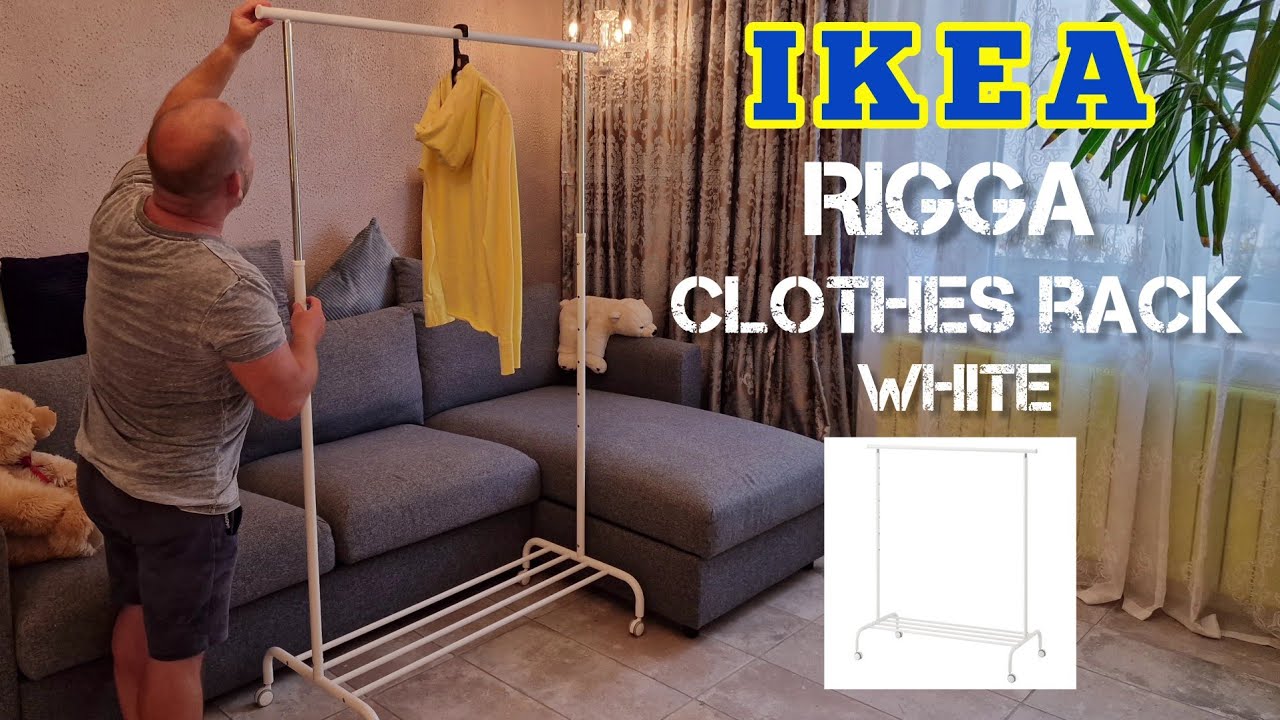 Effortless IKEA Assembly Guide: Discover the RIGA Clothing Rack from IKEA for Clothing Storage.