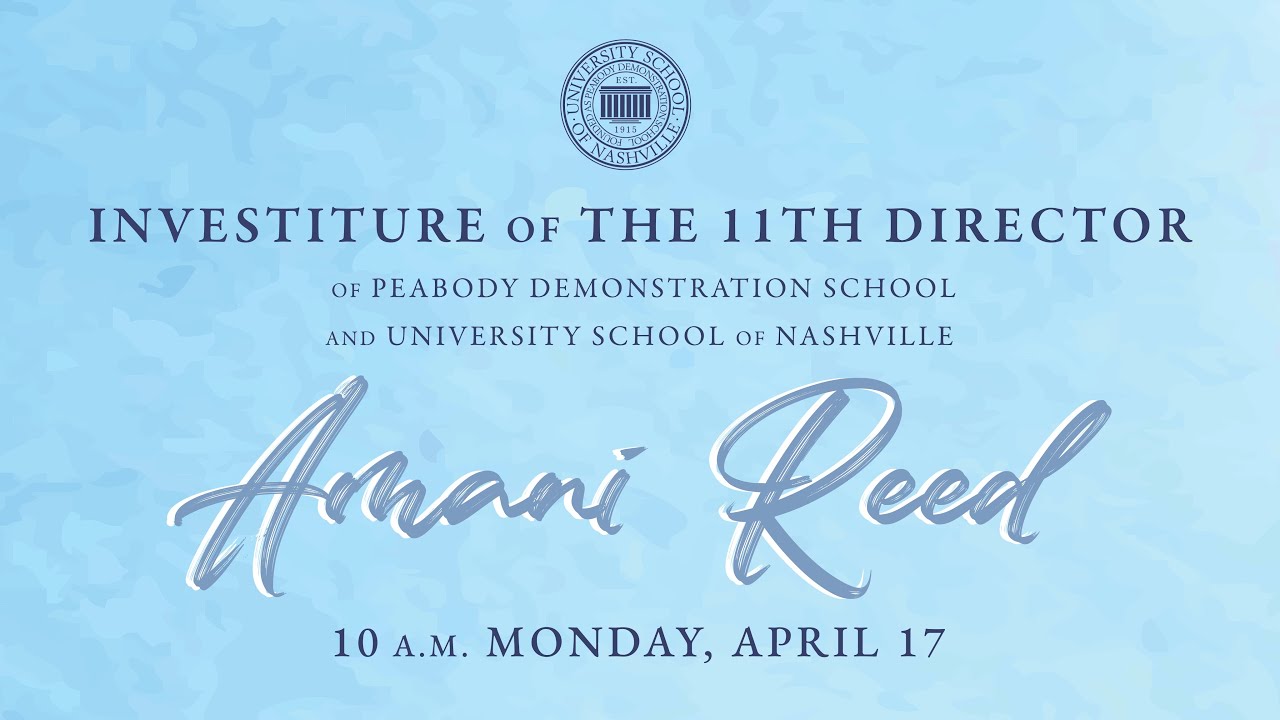 Director Amani Reed's Investiture