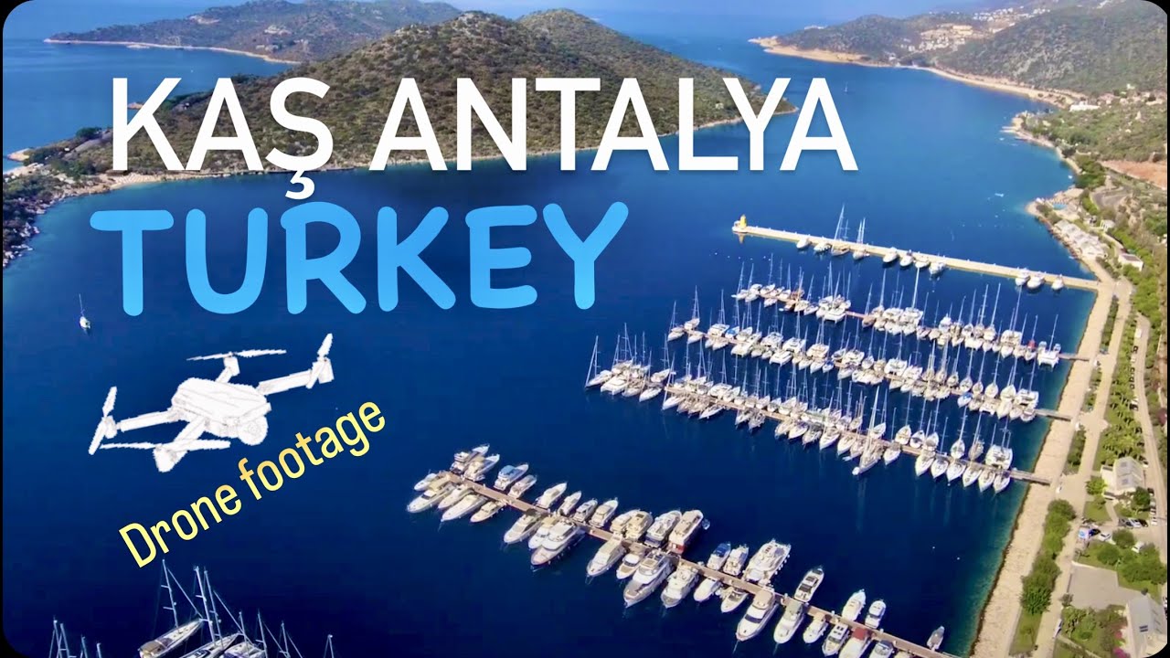 KAS ANTALYA DRONE FOOTAGE #antalyabeach #kas #turkey