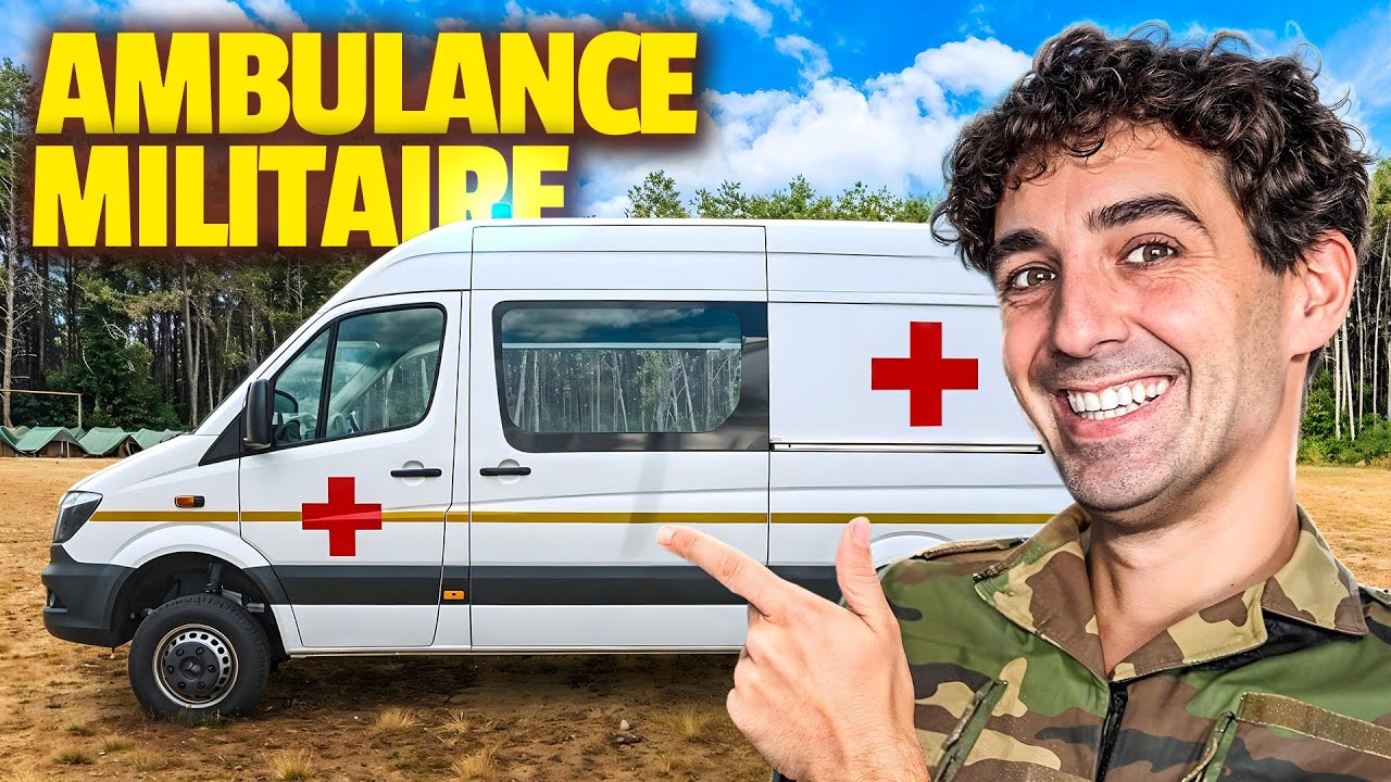 Que contient une AMBULANCE MILITAIRE ?
