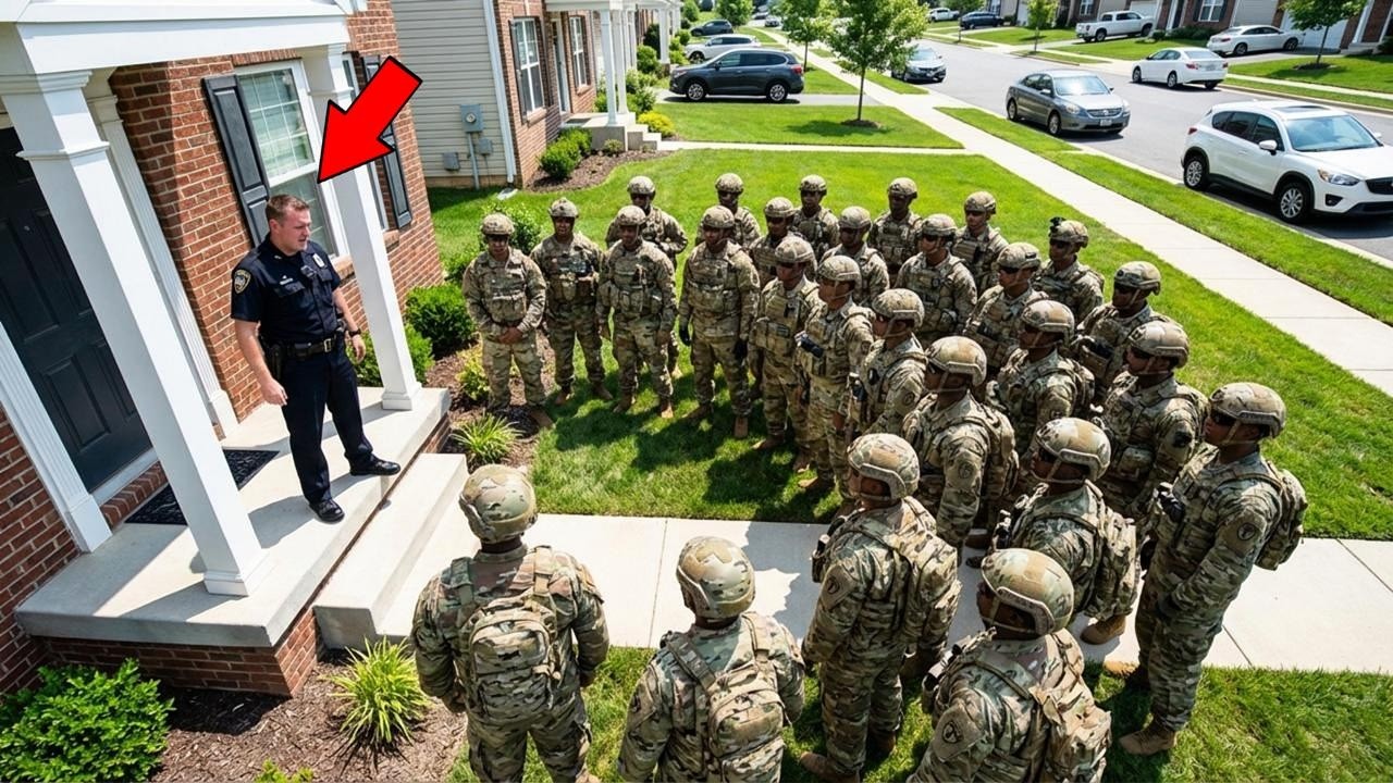 Police Officer Stops Black Woman — Next Day, 45 Navy SEALs Show Up