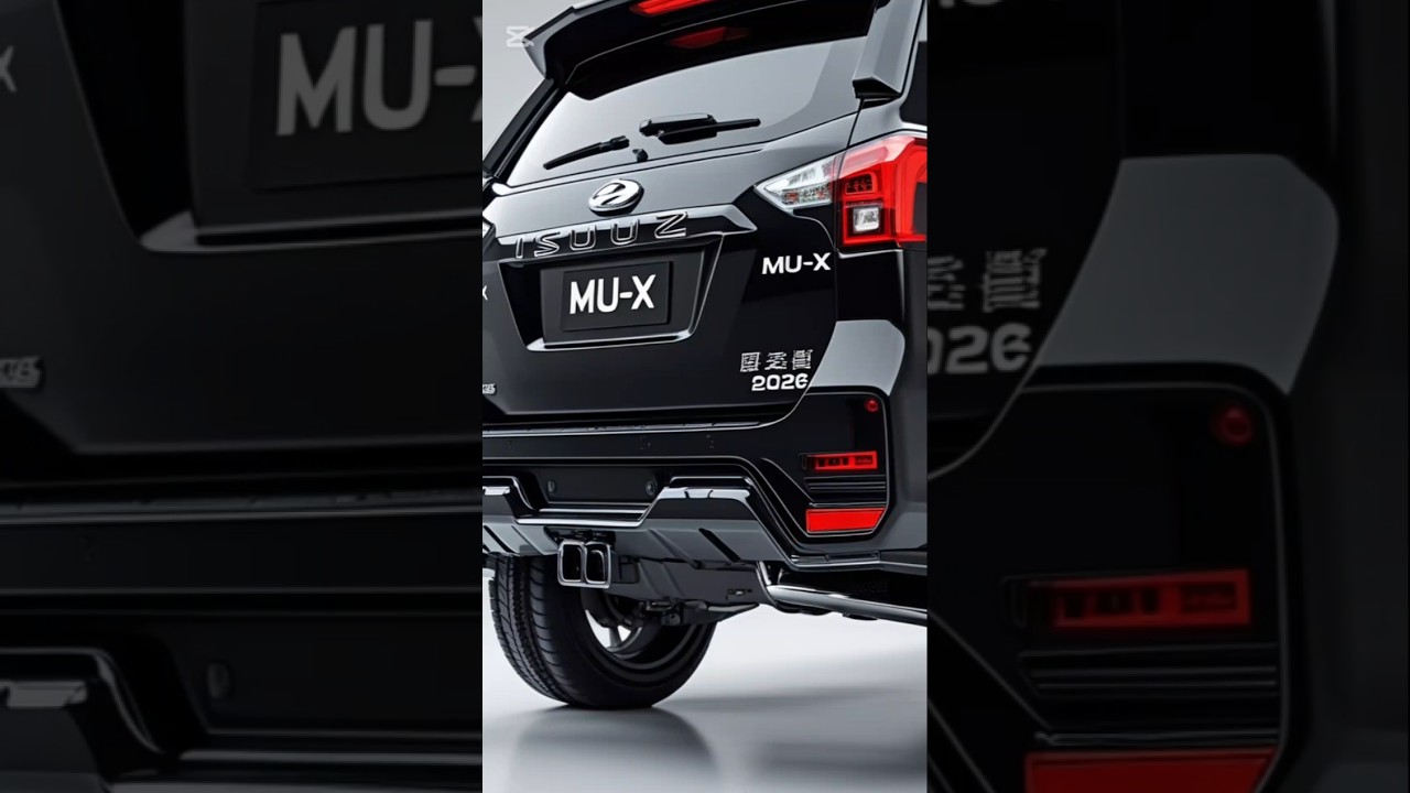 Новый 2026 Isuzu MU-X: Роскошный внедорожник, который потрясет вас своей мощью и стилем!