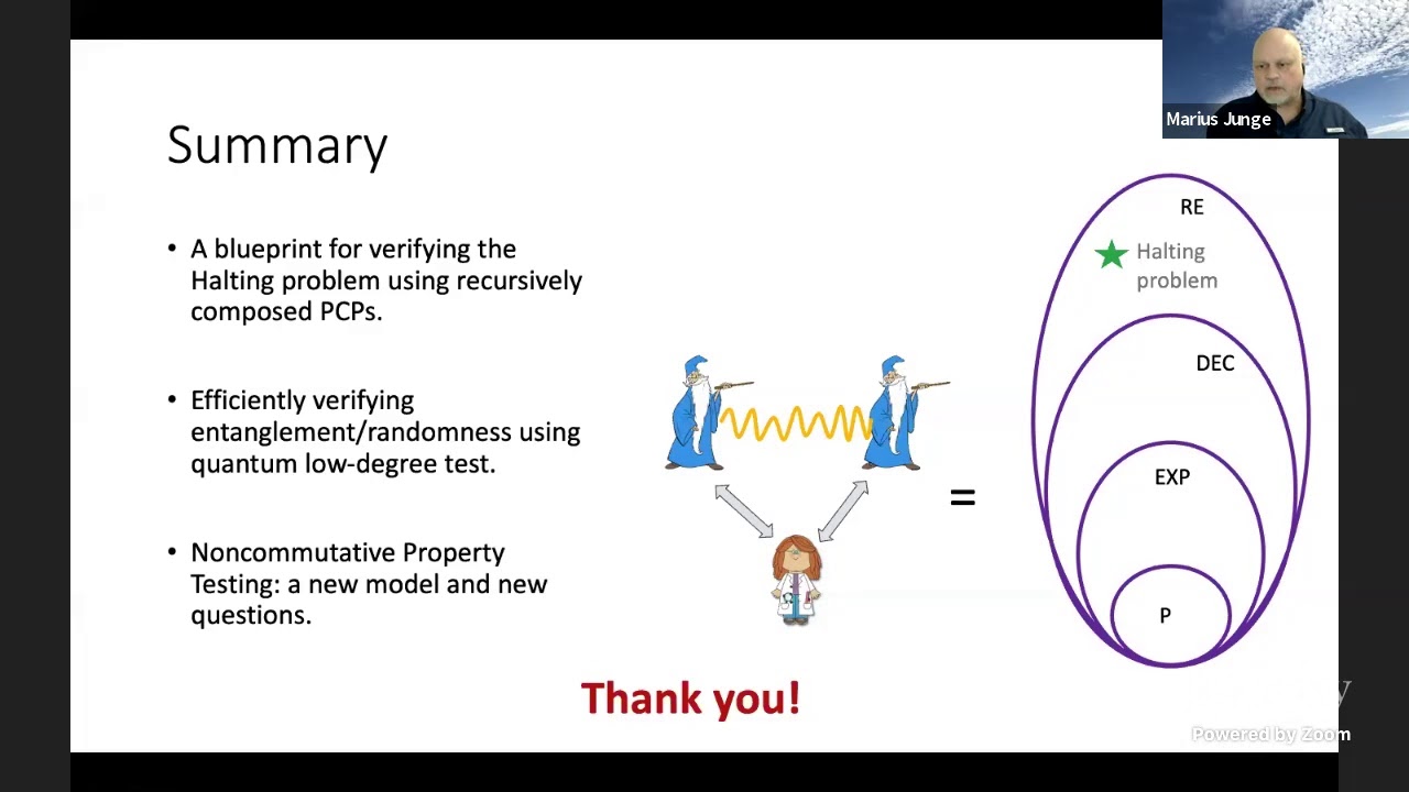 The Role of Proofs in MIP* = RE | Quantum Colloquium