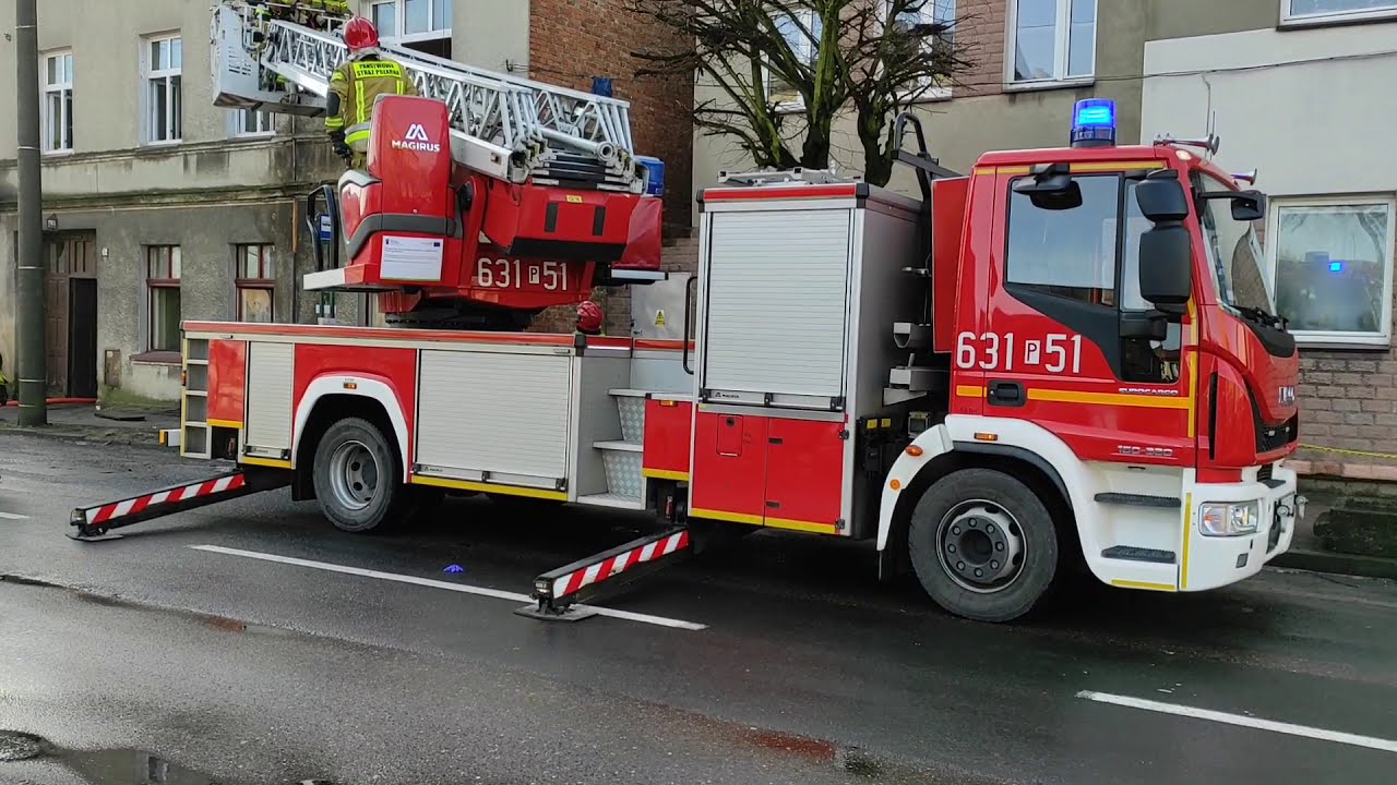 [POŻAR SADZY W KOMINIE] Na miejscu zastępy z JRG Wągrowiec ,OSP Wągrowiec i OSP Łekno