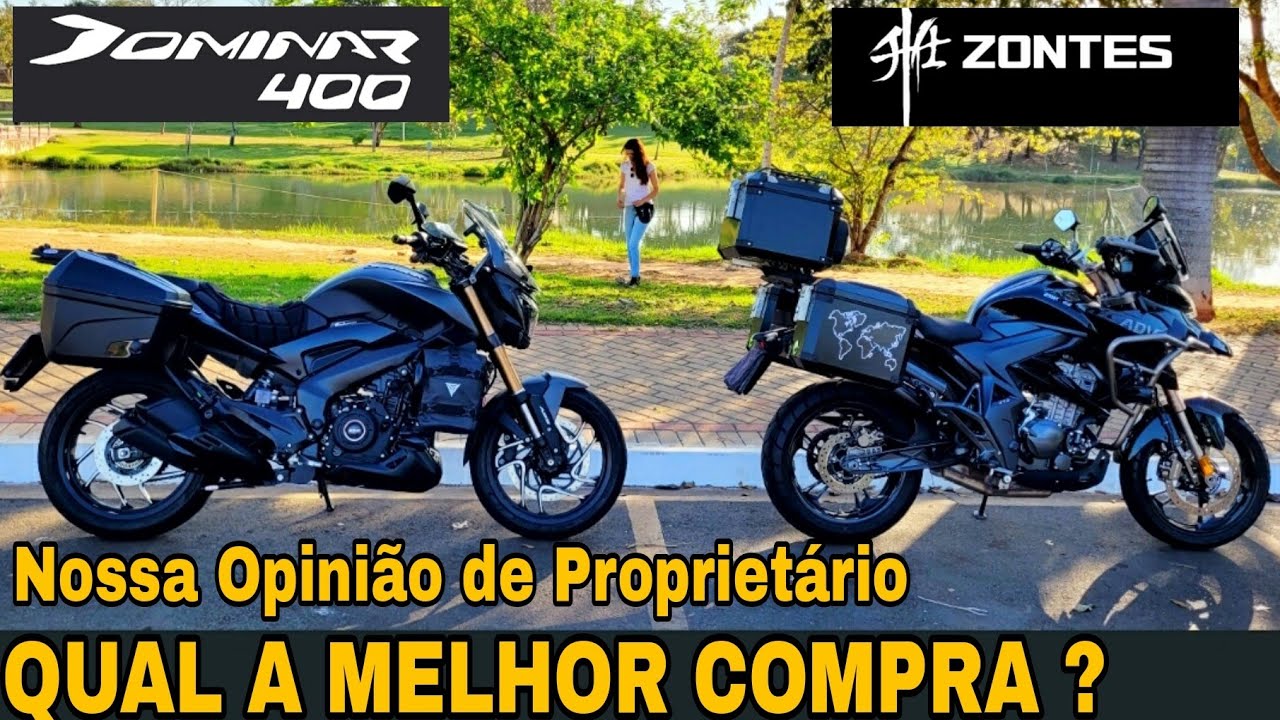 Dominar 400 2024 ou Zontes T310 2024 Qual a Melhor Compra? Opinião de Proprietário