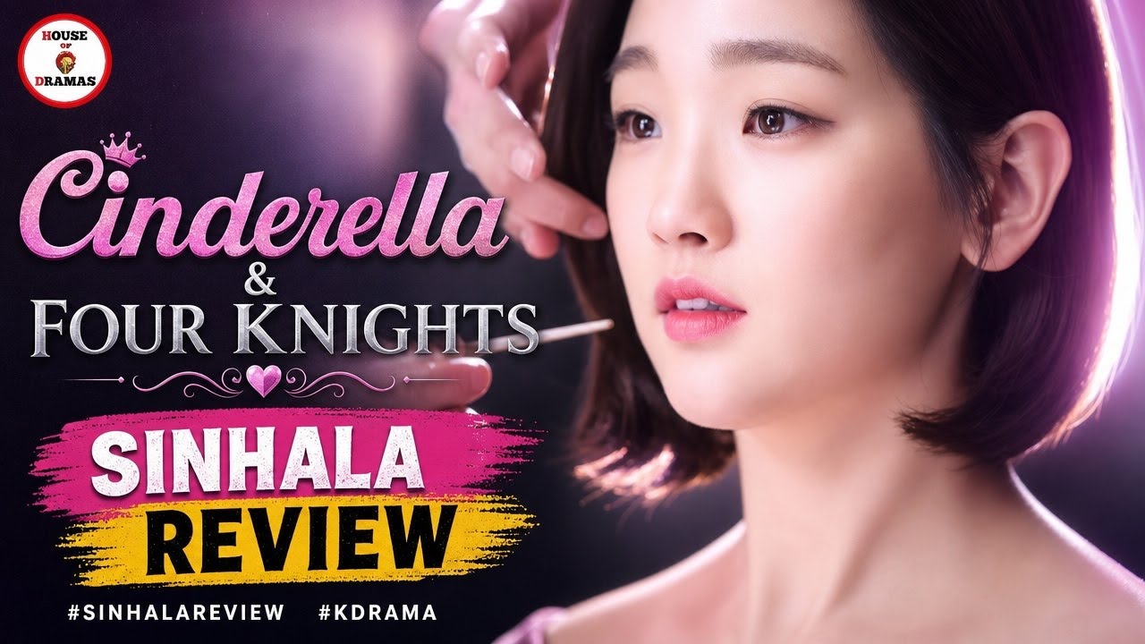 එකම කෙල්ලට ආදරය කරපු සහෝදරයන්👰👠❤️| Cinderella & four knights sinhala review| #sinhalareview #kdrama