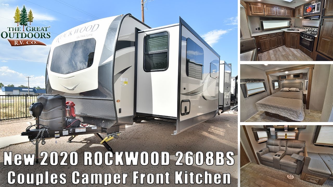 2020 ROCKWOOD 2608BS Mid Living Room Front Kitchen Couples Camper RV Trailer Colorado