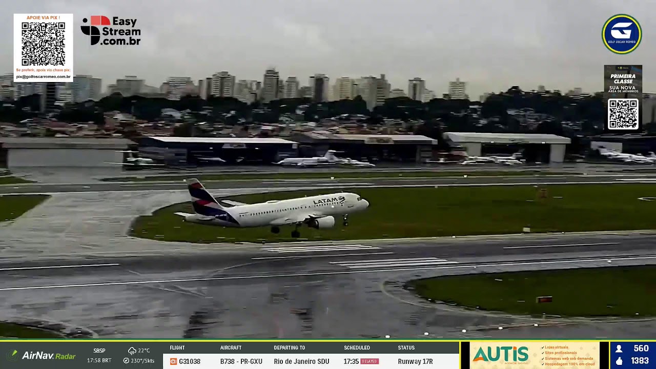 30/01/25 - LIVE NO AEROPORTO DE SÃO PAULO CONGONHAS | CGH AIRPORT