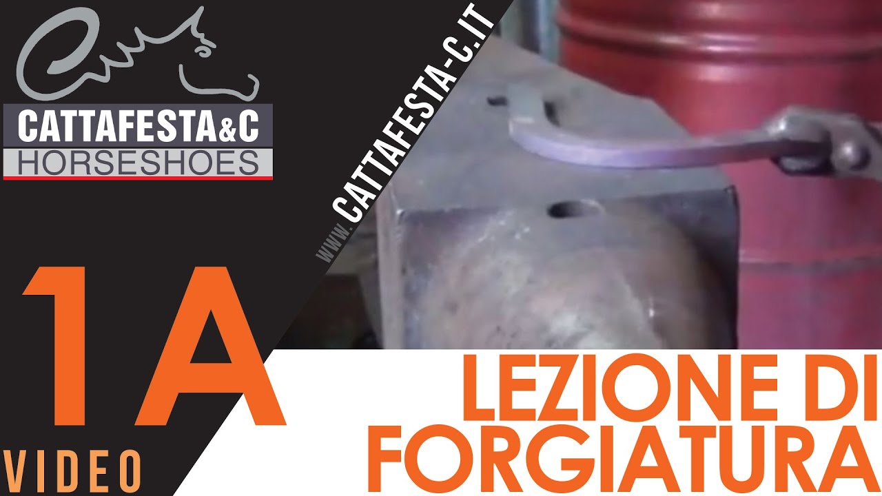 Lezioni di Forgiatura per Maniscalchi con Andrea Ridolfo Lezione 1
