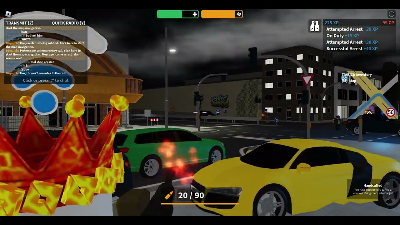 Emergency Hamburg SEK Long Gameplay [Shoots Fired! 750 XP!] | ROBLOX (AmateurZ) Pt.1 [@Tim_tbone ]