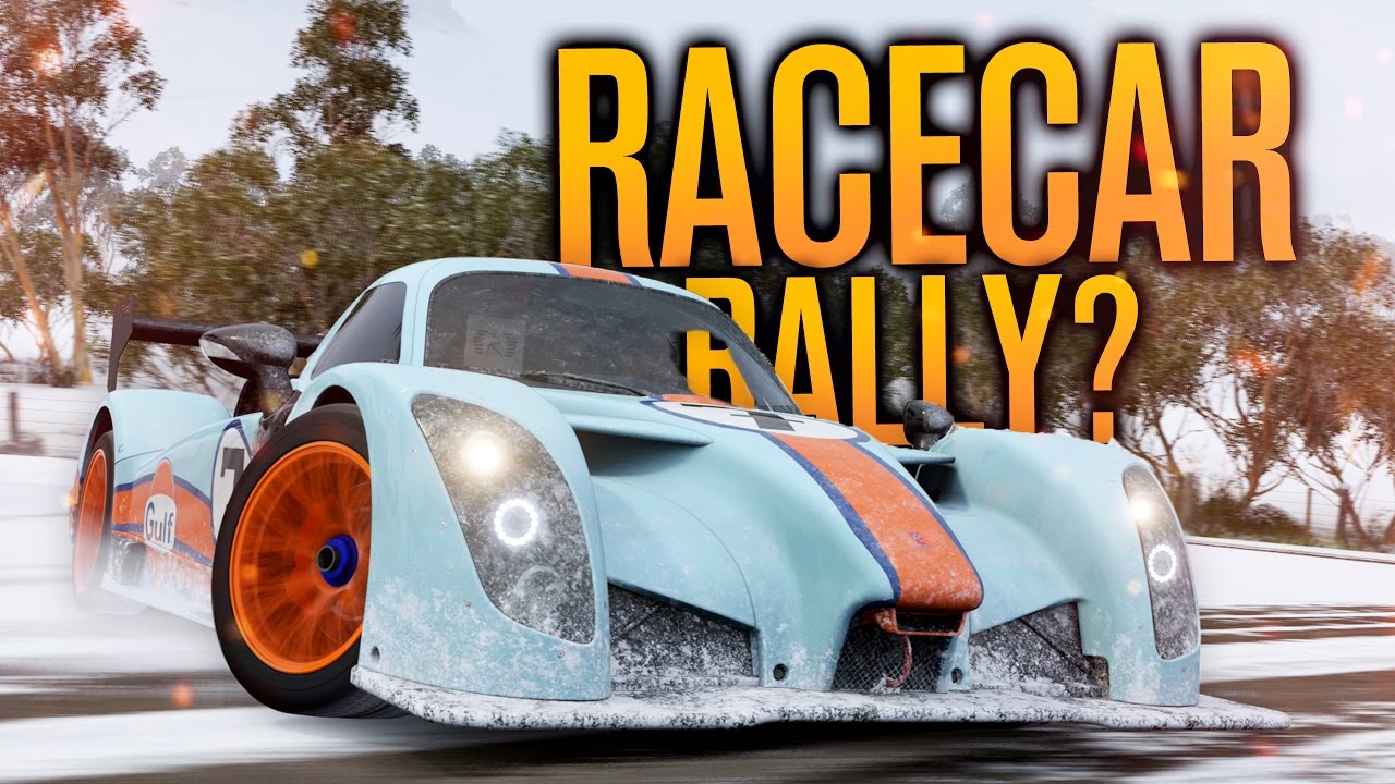RACECAR SNOW RALLY?! | RADICAL RXC TURBO | Forza Horizon 3