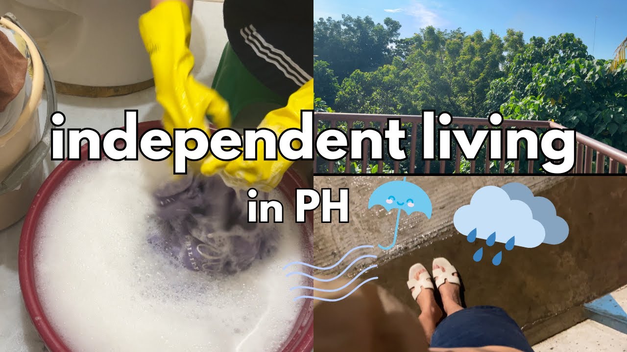 🏡 independent living in the Philippines: earthquake in Cebu, Bible Study, heavy rain, laundry day