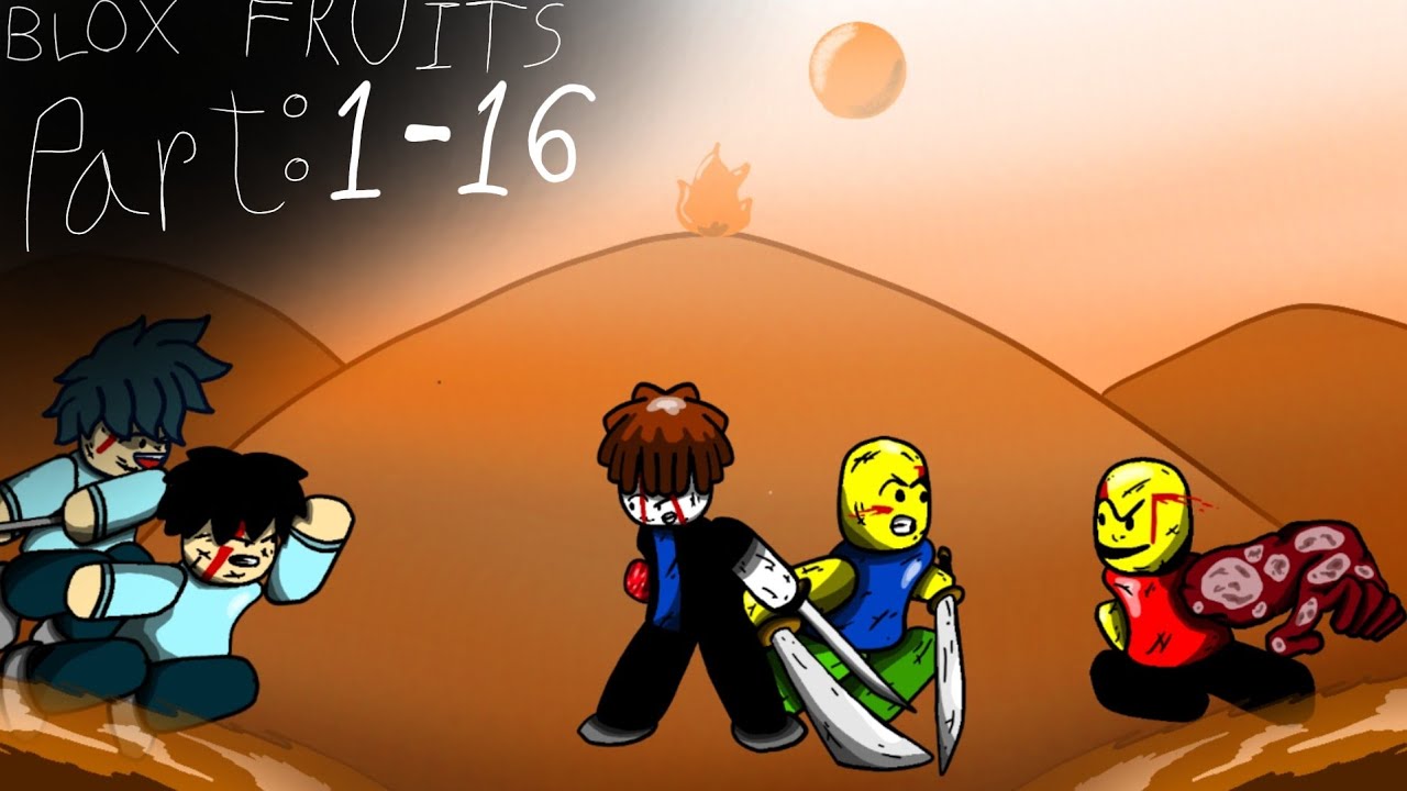 Blox fruits animation flipaclip part : 1-16