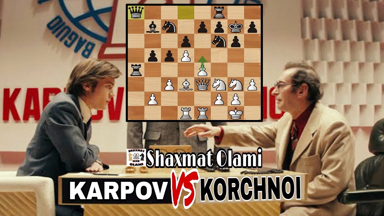 Afsonaviy partiya | Anatoliy Karpov vs Victor Korchnoi 1978 | @shoxvamot
