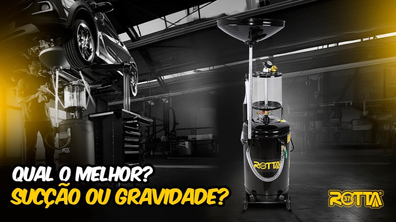 Coletor de Óleo: Sucção vs Gravidade - Qual o melhor ?