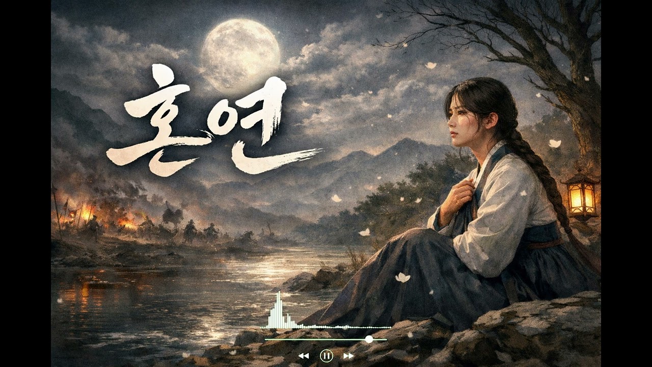 [PlayList Trot ballad][잔향소] 🎵혼연🎵민요적인 가사와 애절한 트로트 발라드 감성이 만나 감정의 선을 이어주다