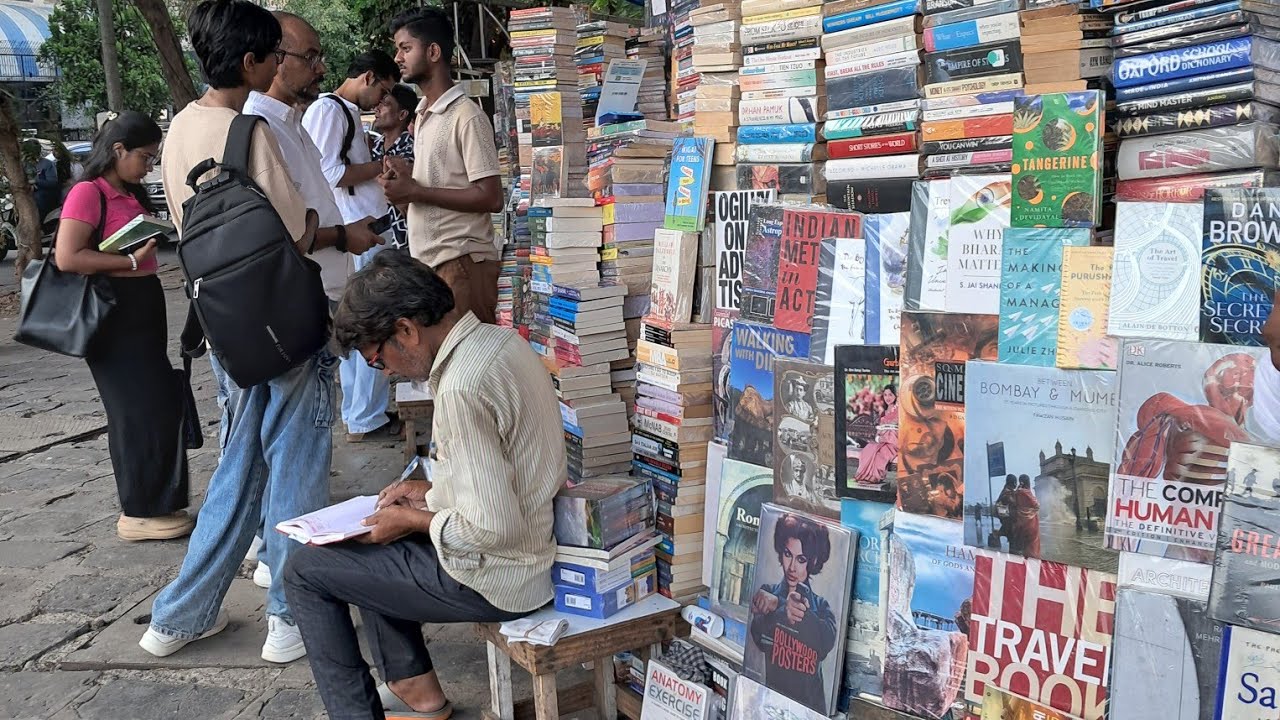 Mumbai Book Market: My BIGGEST Haul EVER (I Went BROKE)