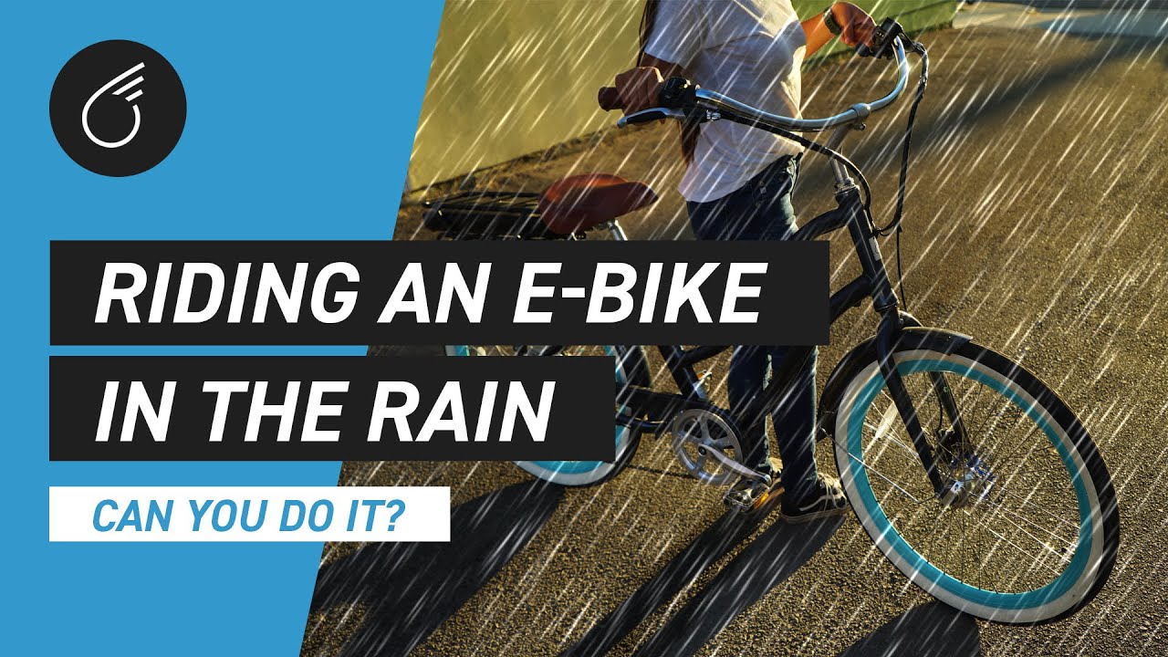Can You Ride an E-Bike in the Rain | Waterproof Electric Bikes