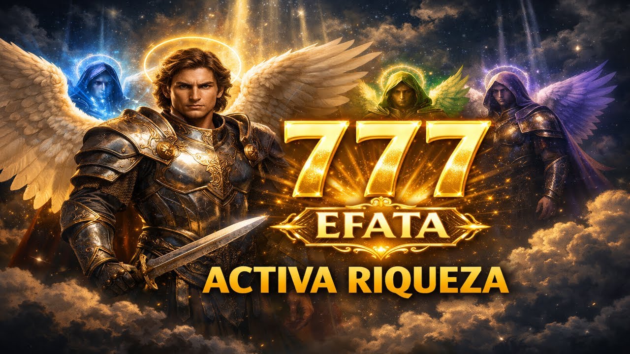 777 EFATÁ DE SAN MIGUEL Y LOS 3 ARCÁNGELES - ¡ACTIVA RIQUEZA, MILAGROS Y PROTECCIÓN CELESTIAL!