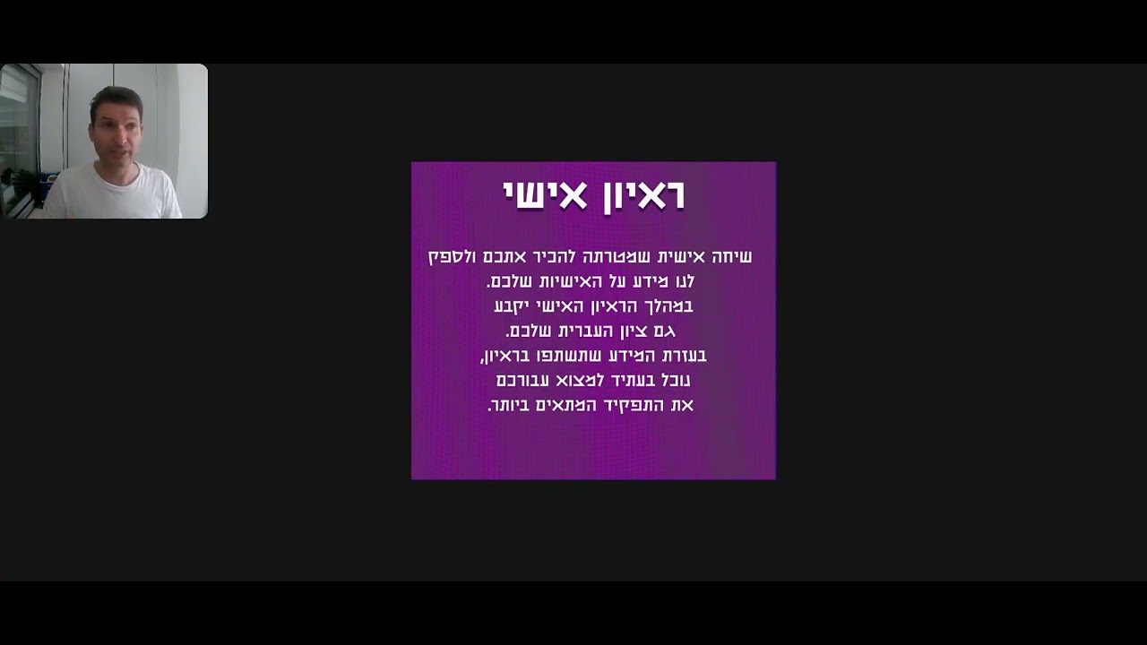 ראיון אישי צו ראשון, מה מיטב מפרסמים ומה האמת.