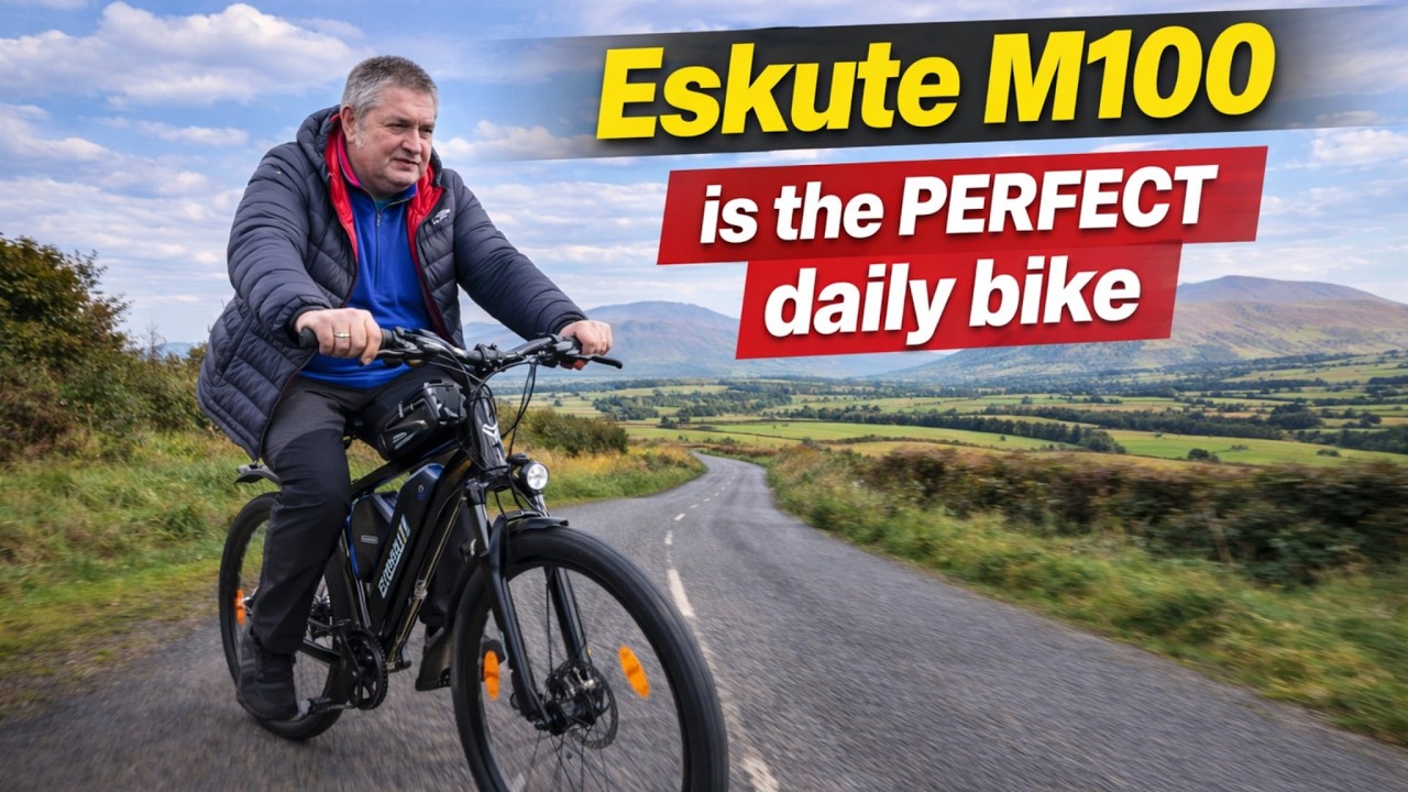ESCUte M100+ — ИДЕАЛЬНЫЙ велосипед для ежедневных поездок?