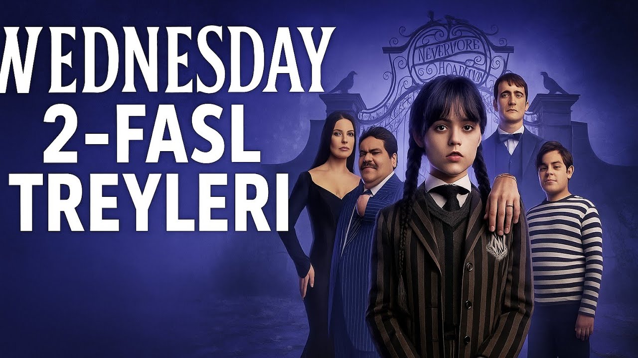 Wednesday QAYTDI! 2-fasl treyleri Uzbek tilida  chiqdi! | #newdub  #serial #wednesday