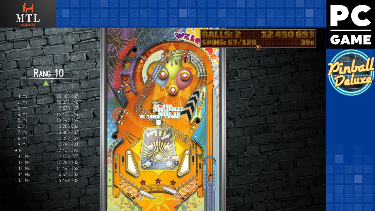 Pinball Deluxe: Reloaded (PC) Carnival / 39,602,809