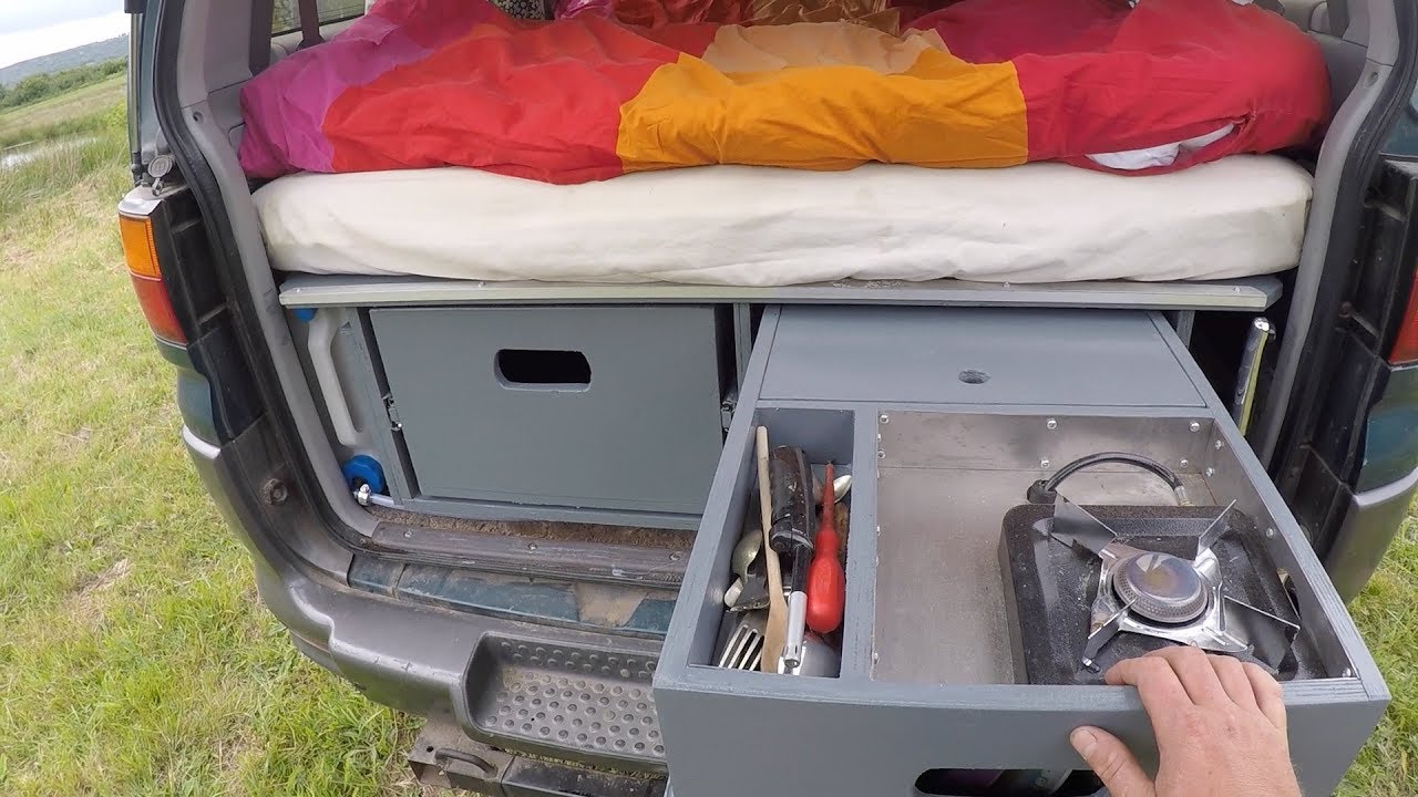 Mitsubishi Delica Camper Van Conversion part 2