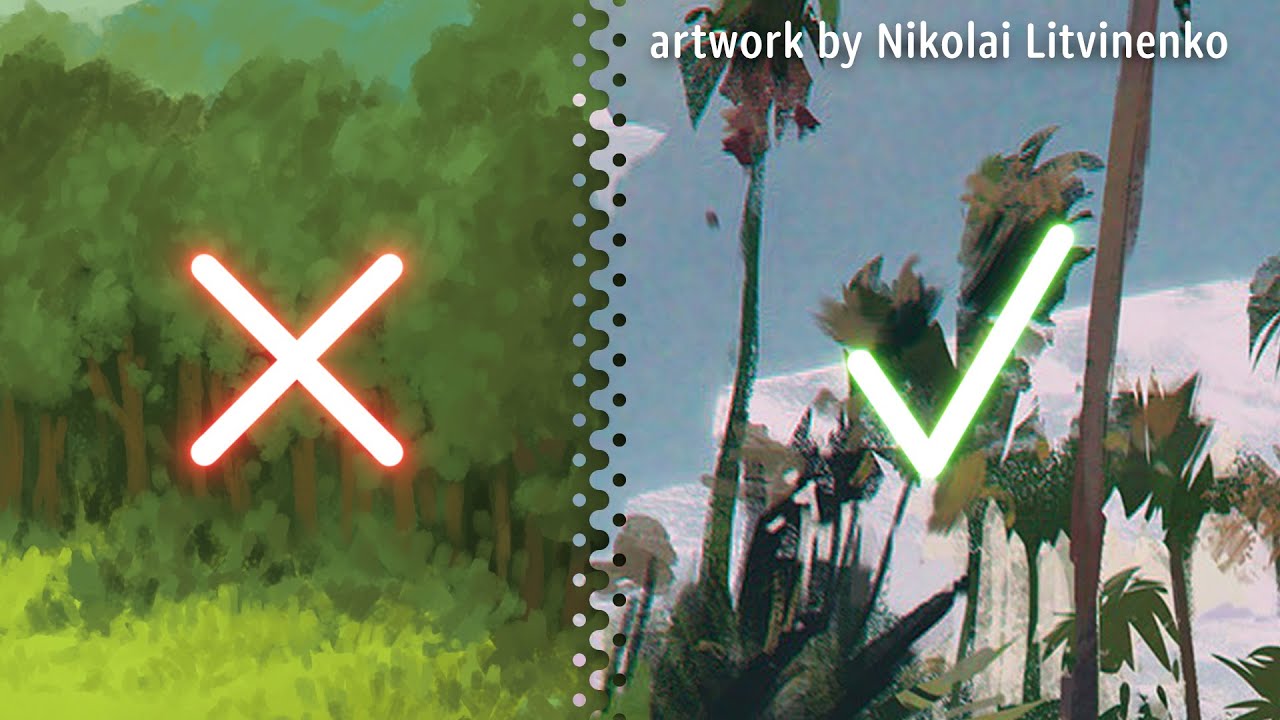 Composition = Shape Design = Brushwork?