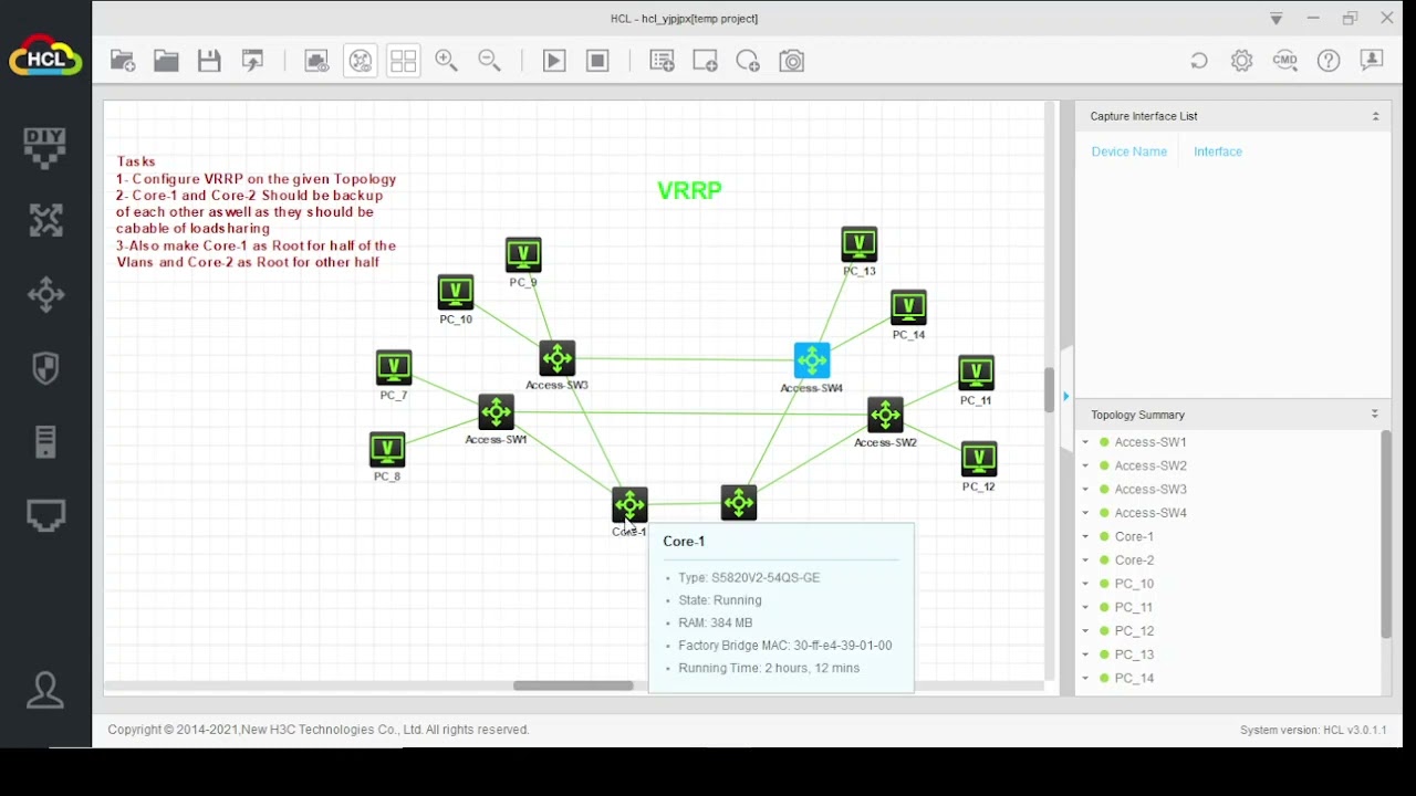 How to configure Virtual Router Redundancy Protocol (VRRP) on 