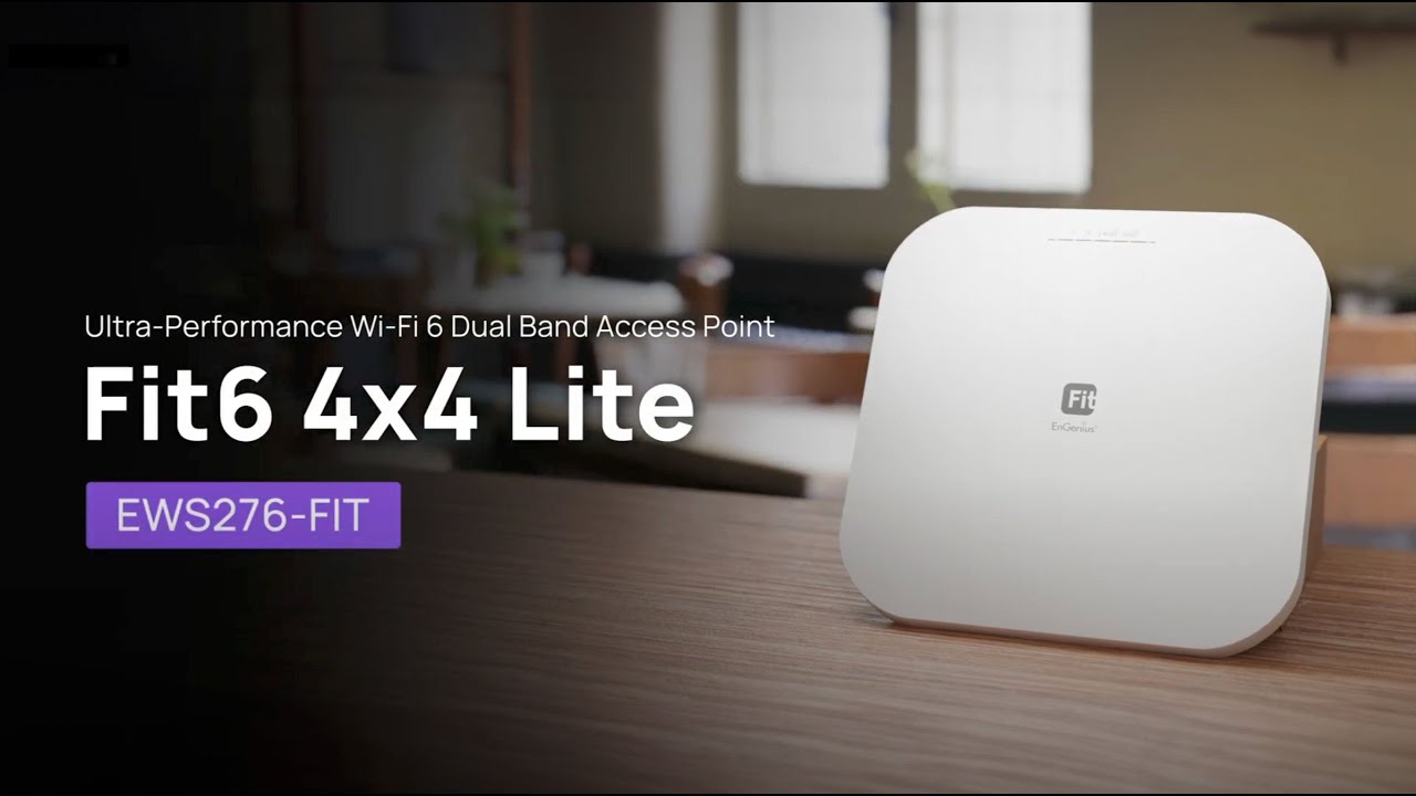 EWS276: EnGenius Fit 4&times;4 Indoor Wireless Wi-Fi 6 Access Point