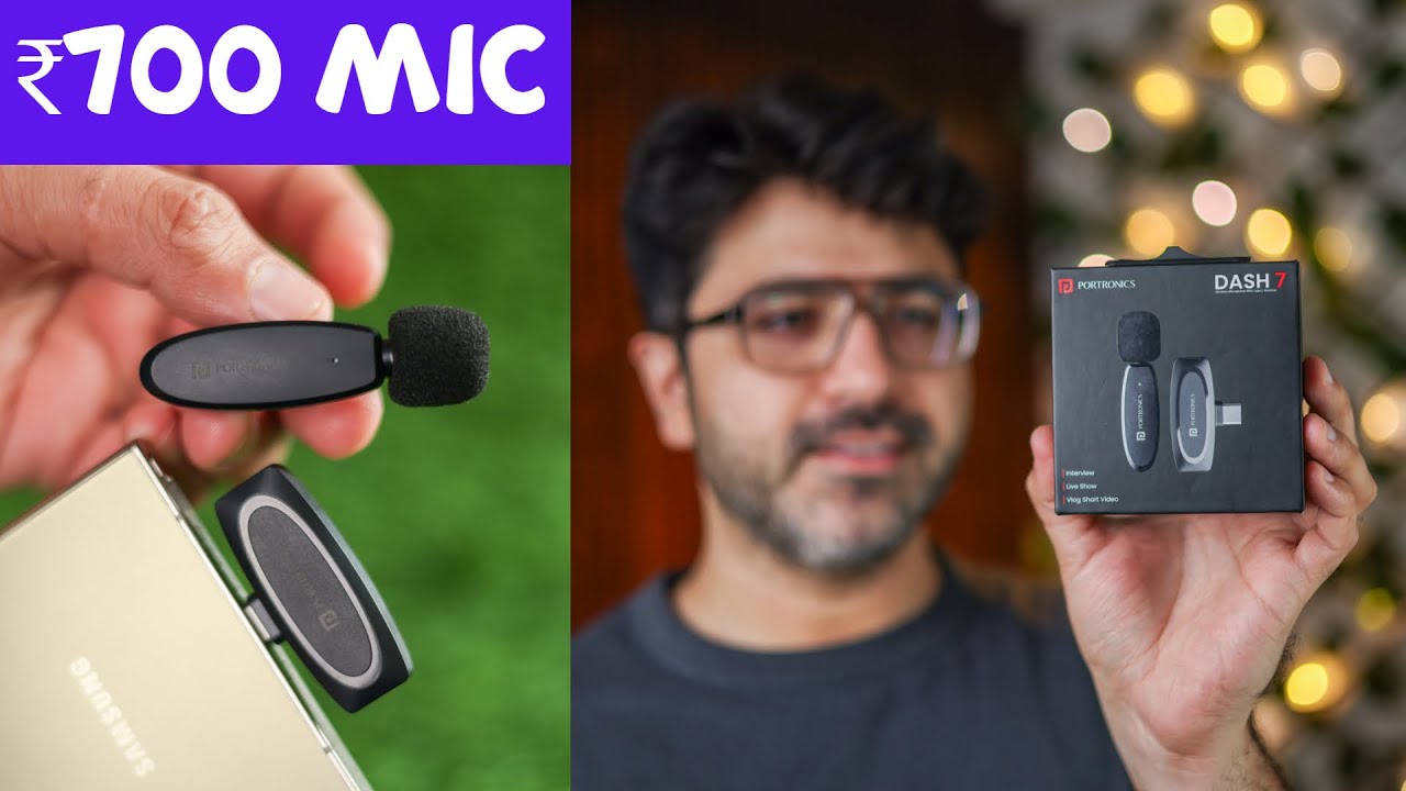 I Used ₹700 Cheap Wireless Mic - Sound Quality Test (GIVEAWAY)